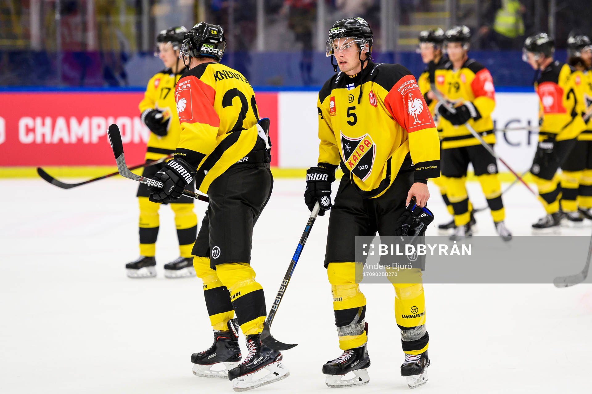 Mikael Seppälä of KalPa looks dejected