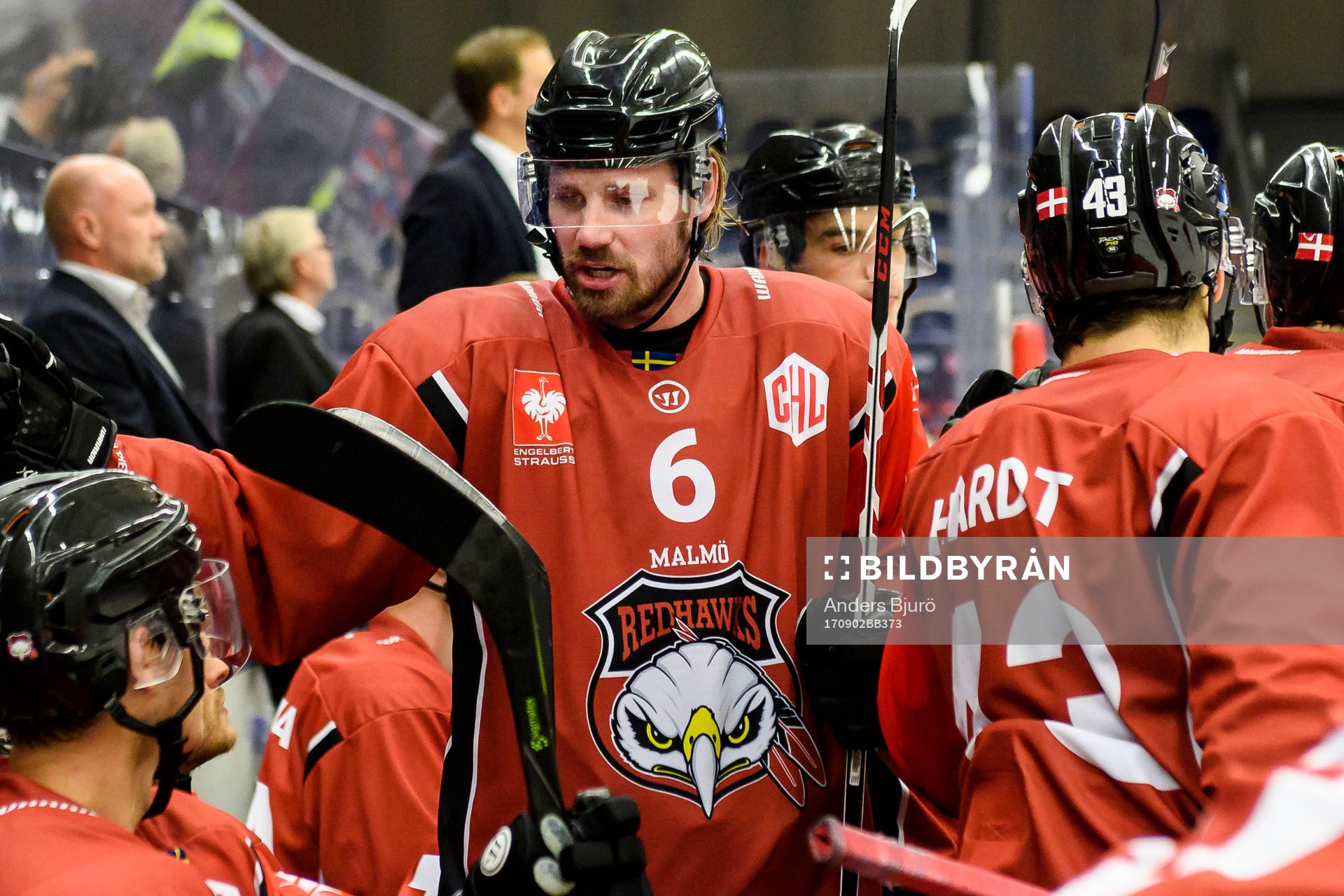 Stefan Warg of Malmö Redhawks