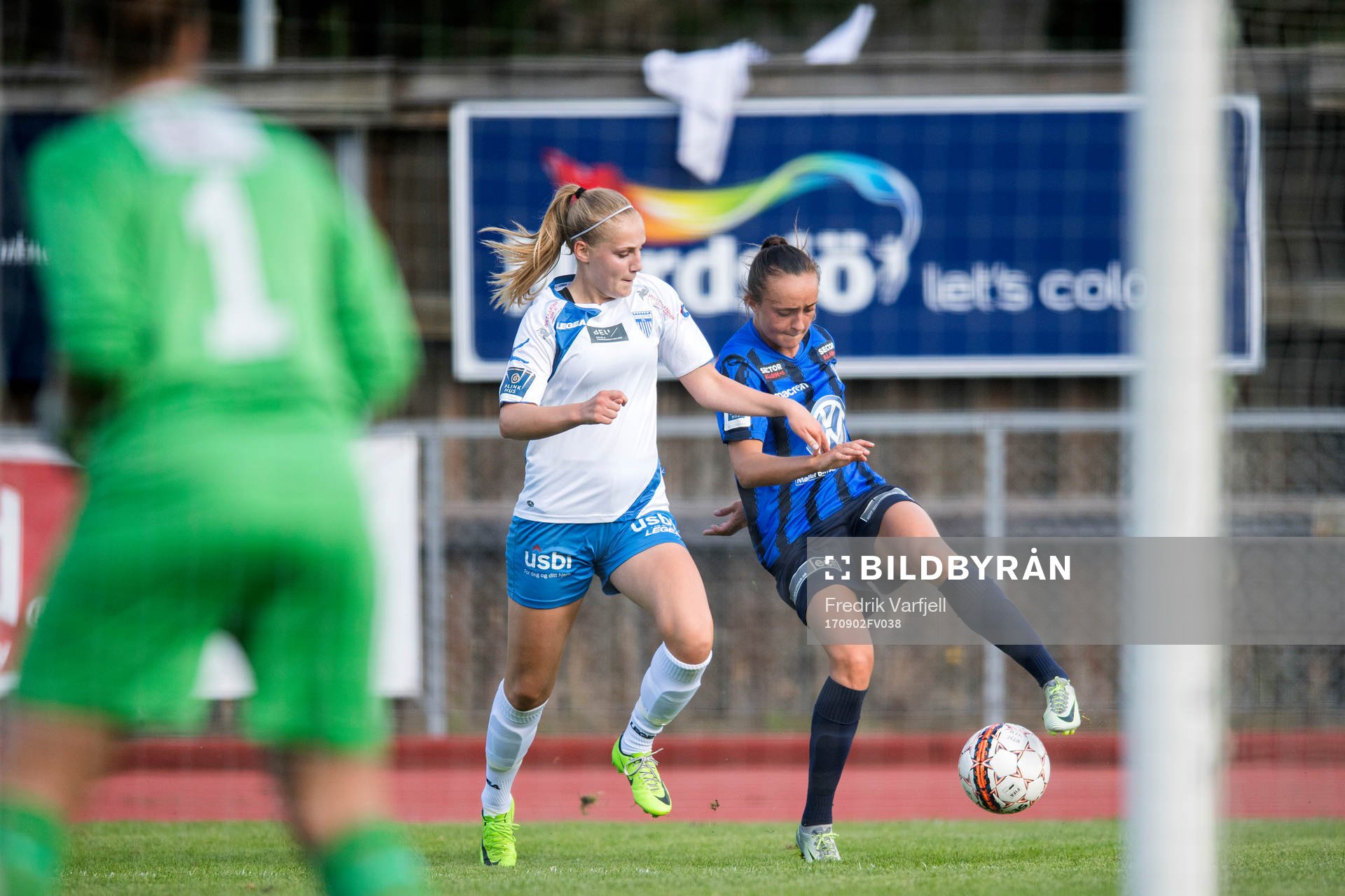 My Haugland Sørsdahl of Kolbotn and Andrea Wilmann of