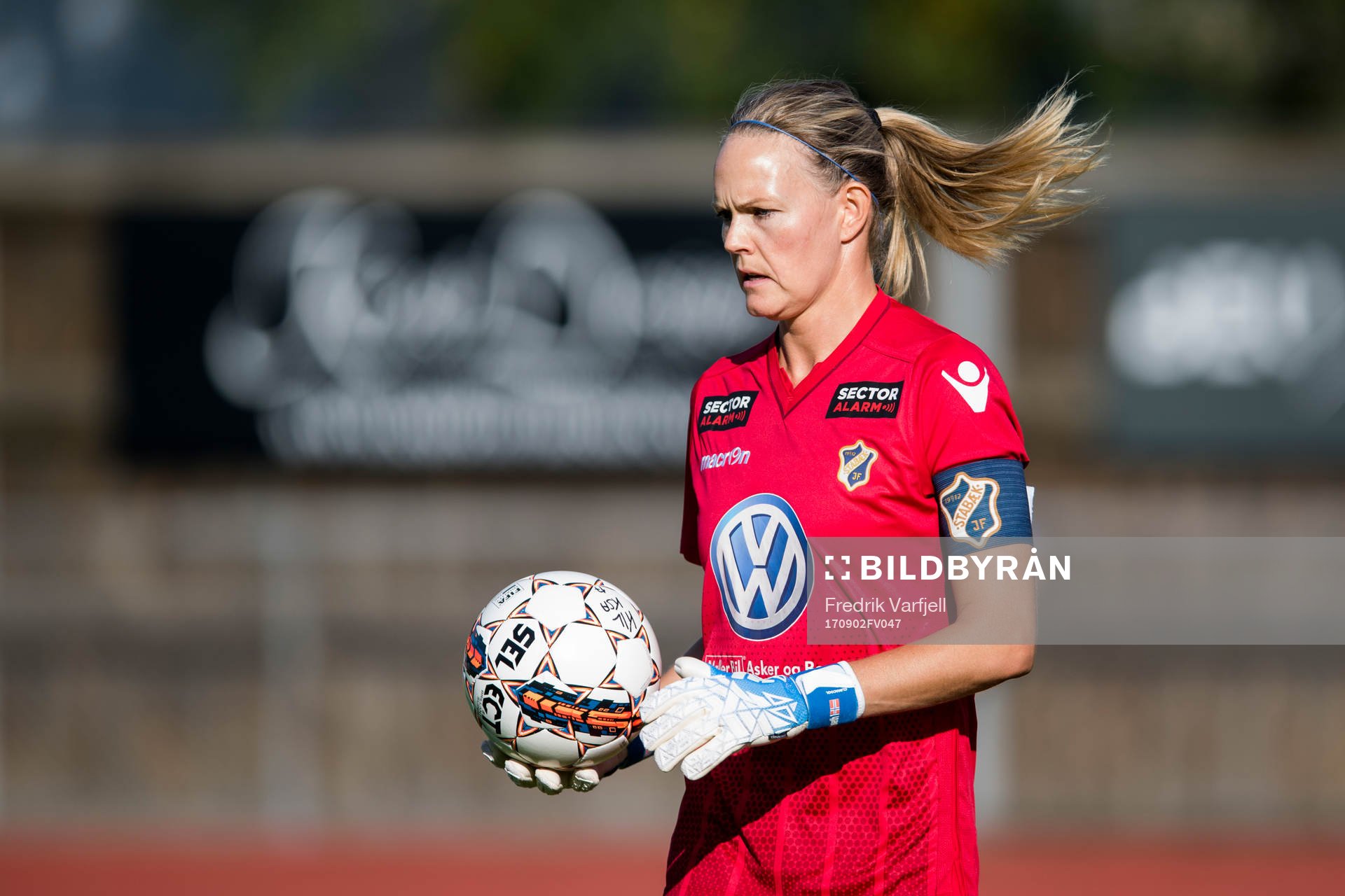 Goalkeeper Ingrid Hjemseth of Stabæk