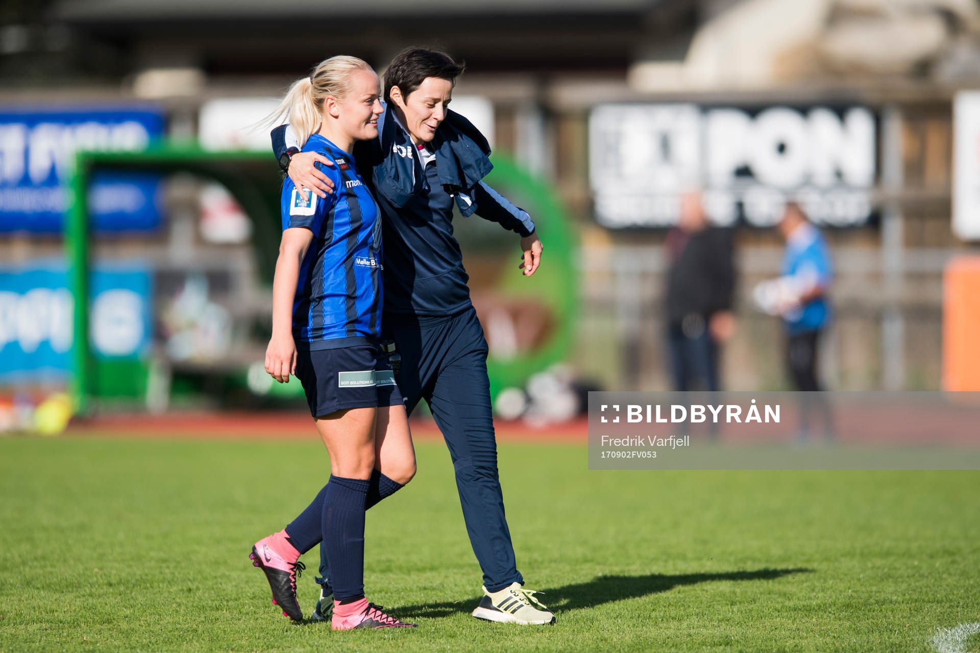 Vanja Stefanovic, Coach and Trine Rønning of Stabæk