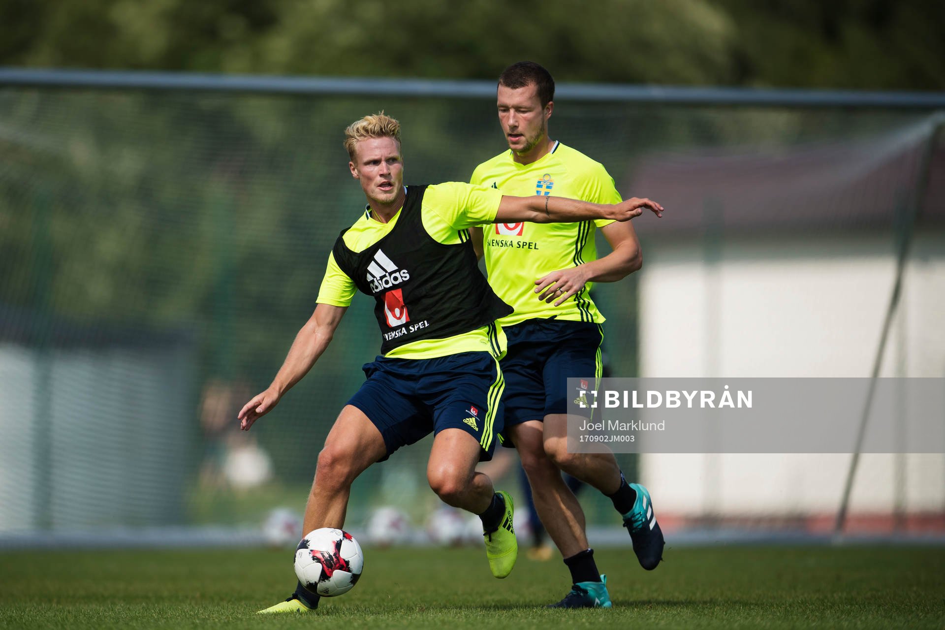 Oscar Hiljemark och Jakob Johansson