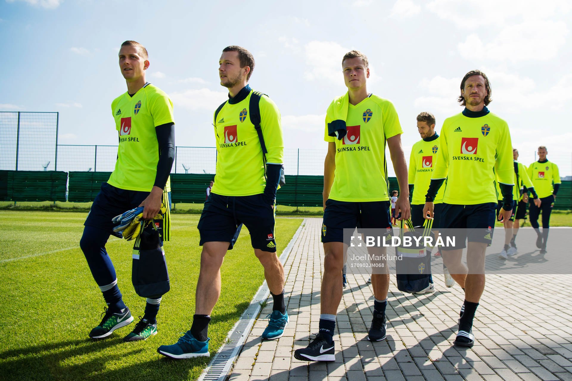 Målvakten Karl-Johan Johnsson, Jakob Johansson, Viktor