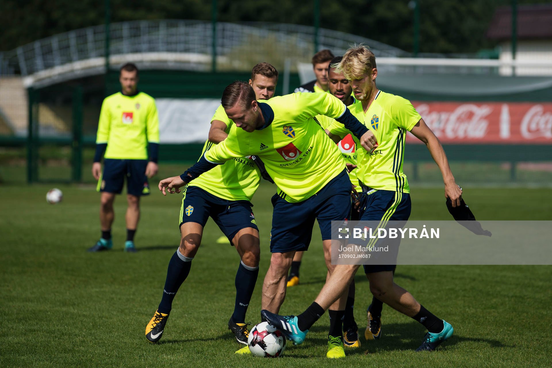 Viktor Claesson, Pontus Jansson, Isaac Kiese Thelin och
