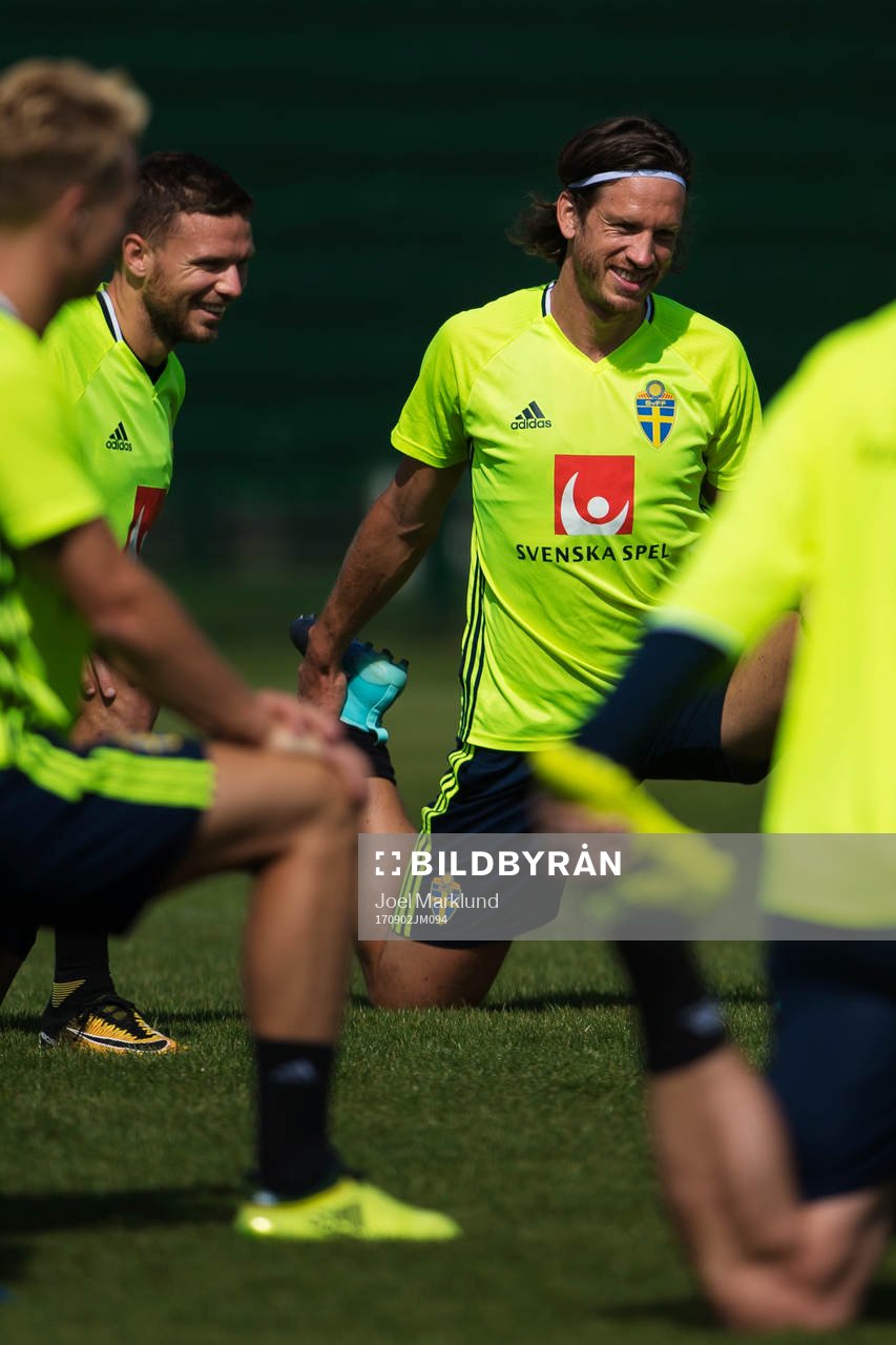 Marcus Berg och Gustav Svensson