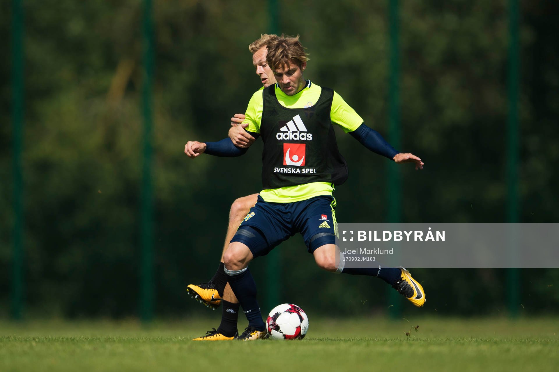 Sebastian Larsson och Christoffer Nyman