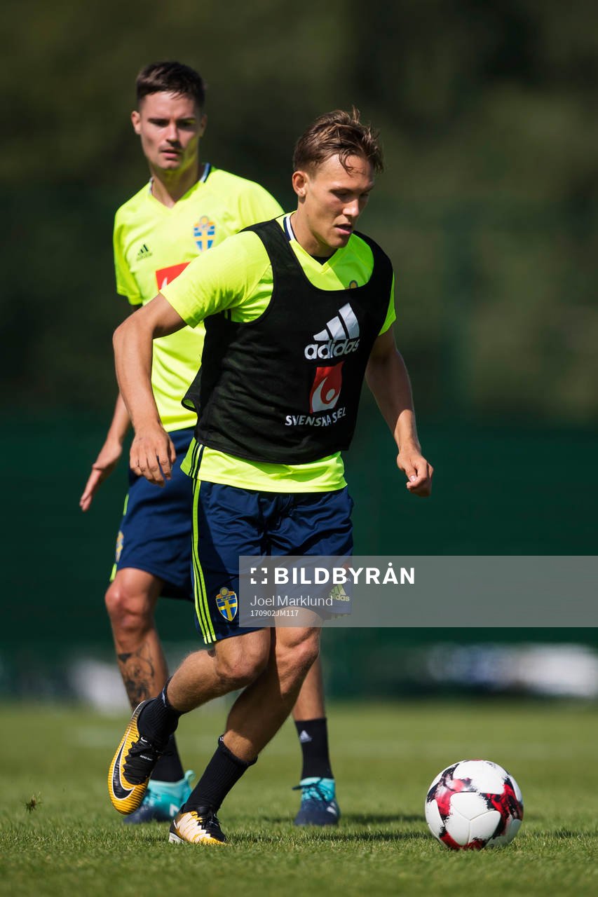 Mikael Lustig och Ludwig Augustinsson
