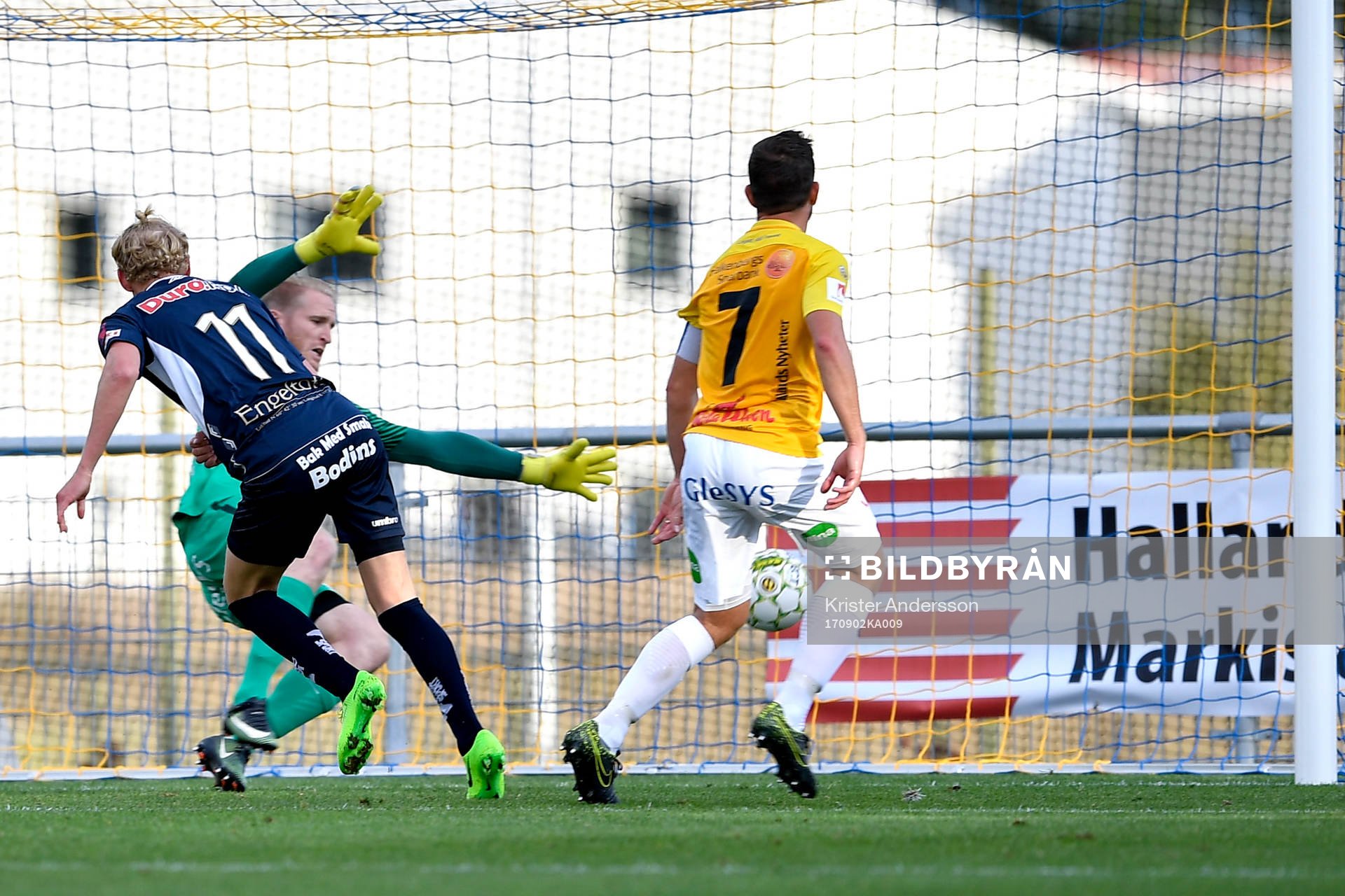 Gefles Adam Bergmark Wiberg gör 0-3