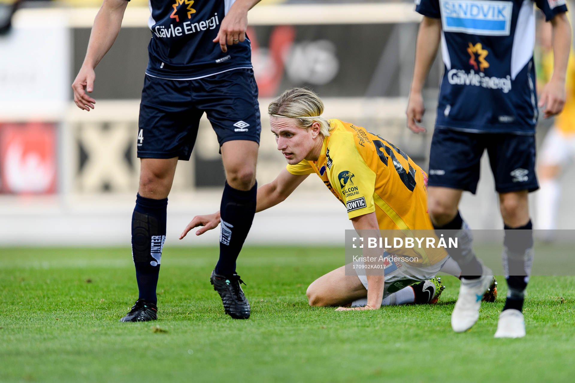 Falkenbergs Viktor Götesson deppar