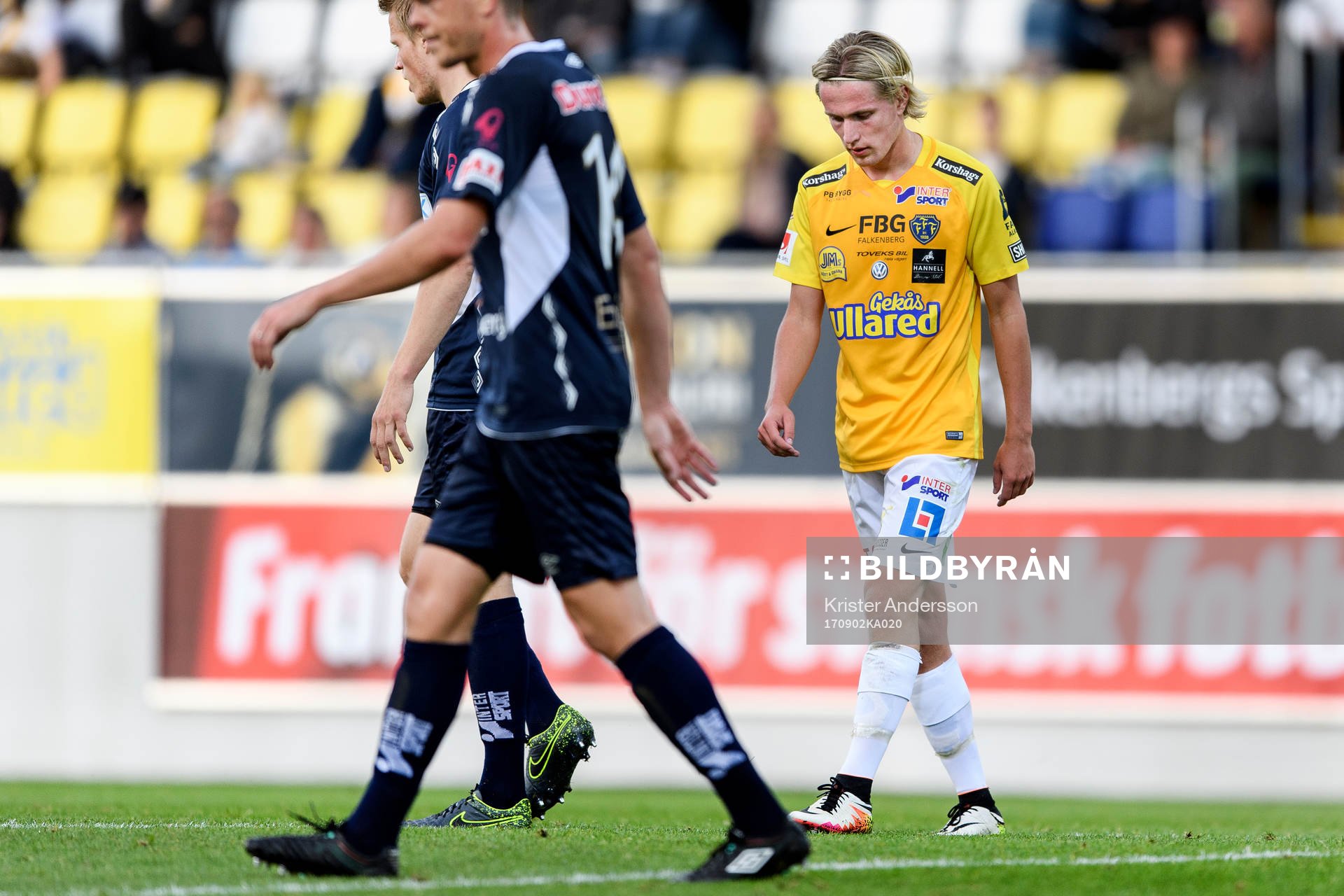 Falkenbergs Viktor Götesson deppar