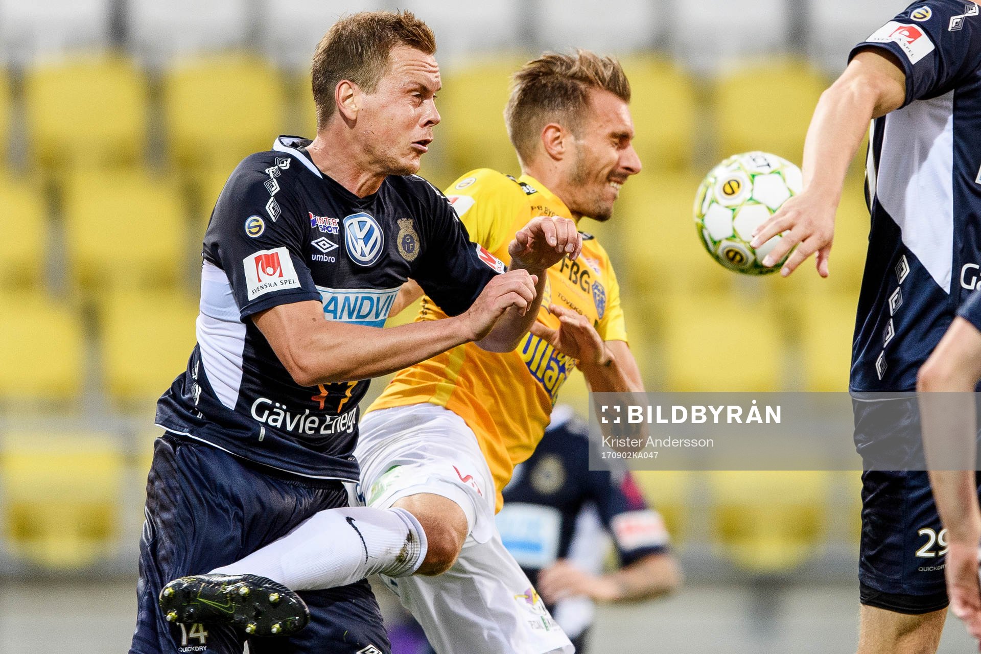 Gefles Jens Portin och Falkenbergs Tobias Karlsson
