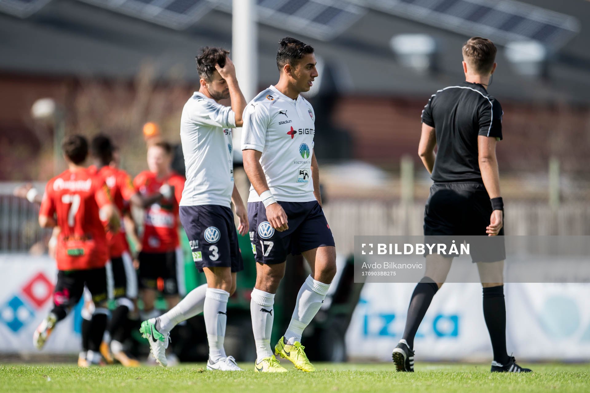 Rosengårds Adnan Gerzic och Ali Jasim deppar