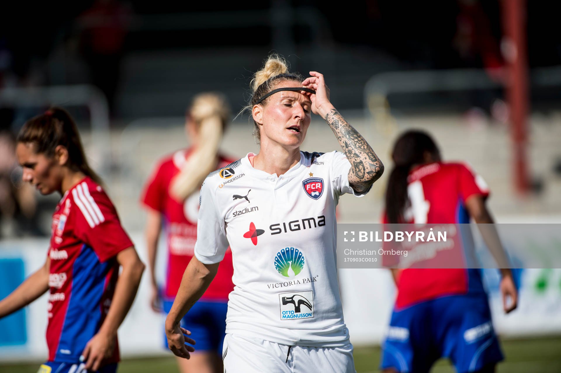 Rosengårds Anja Mittag deppar