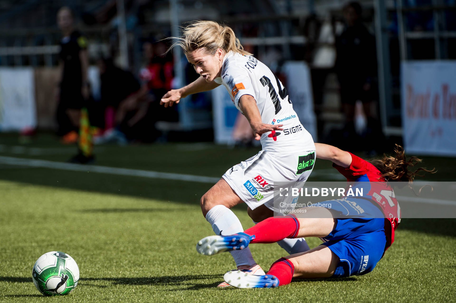 Rosengårds Hanna Folkesson mot Vittsjös Rachel Mercik