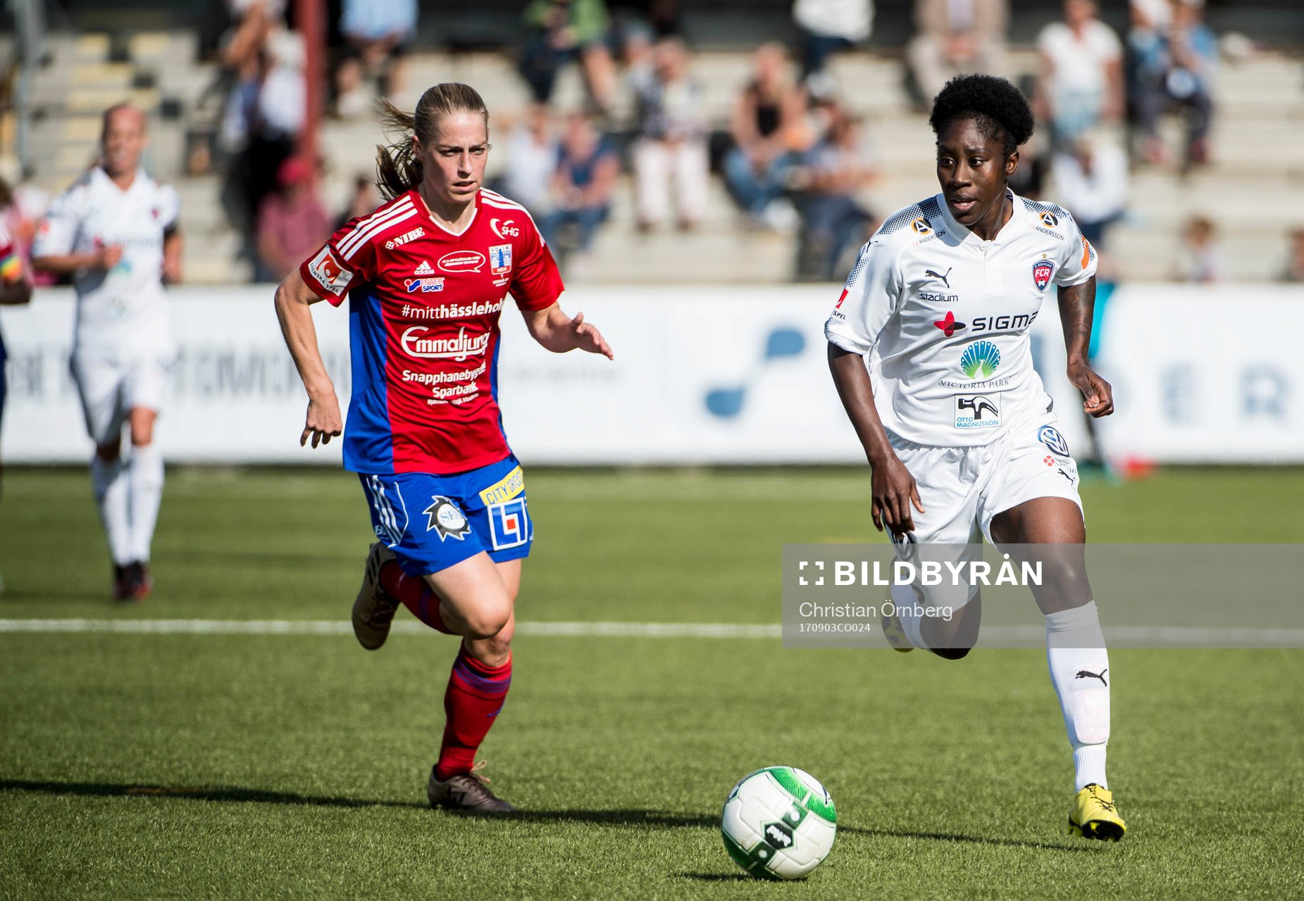 Vittsjös Linda Sällström och Rosengårds Anita Asante