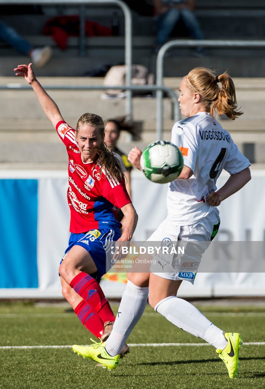 Vittsjös Linda Sällström mot Glodis Perla Viggosdottir