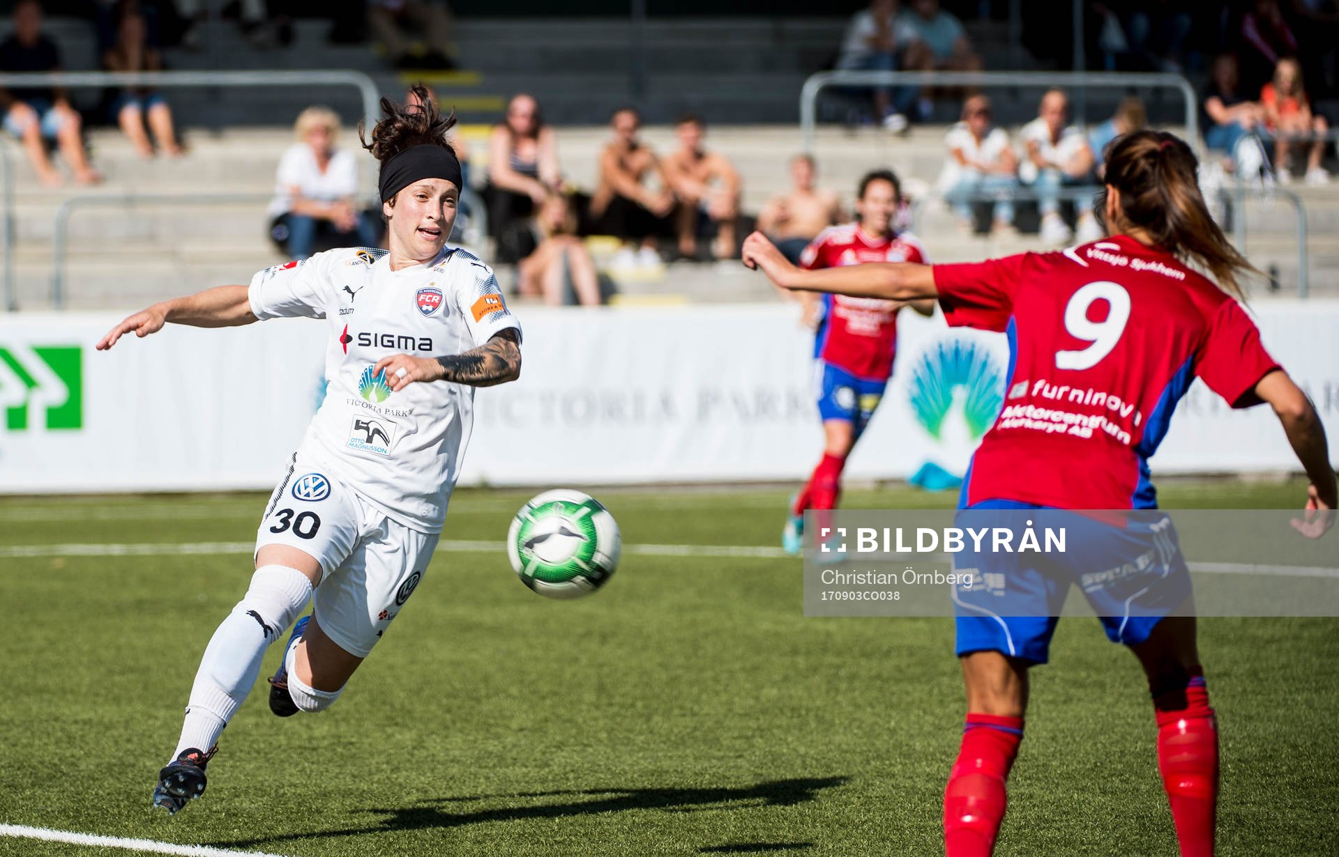 Rosengårds Ella Masar McLeod mot Vittsjös Lisa Klinga