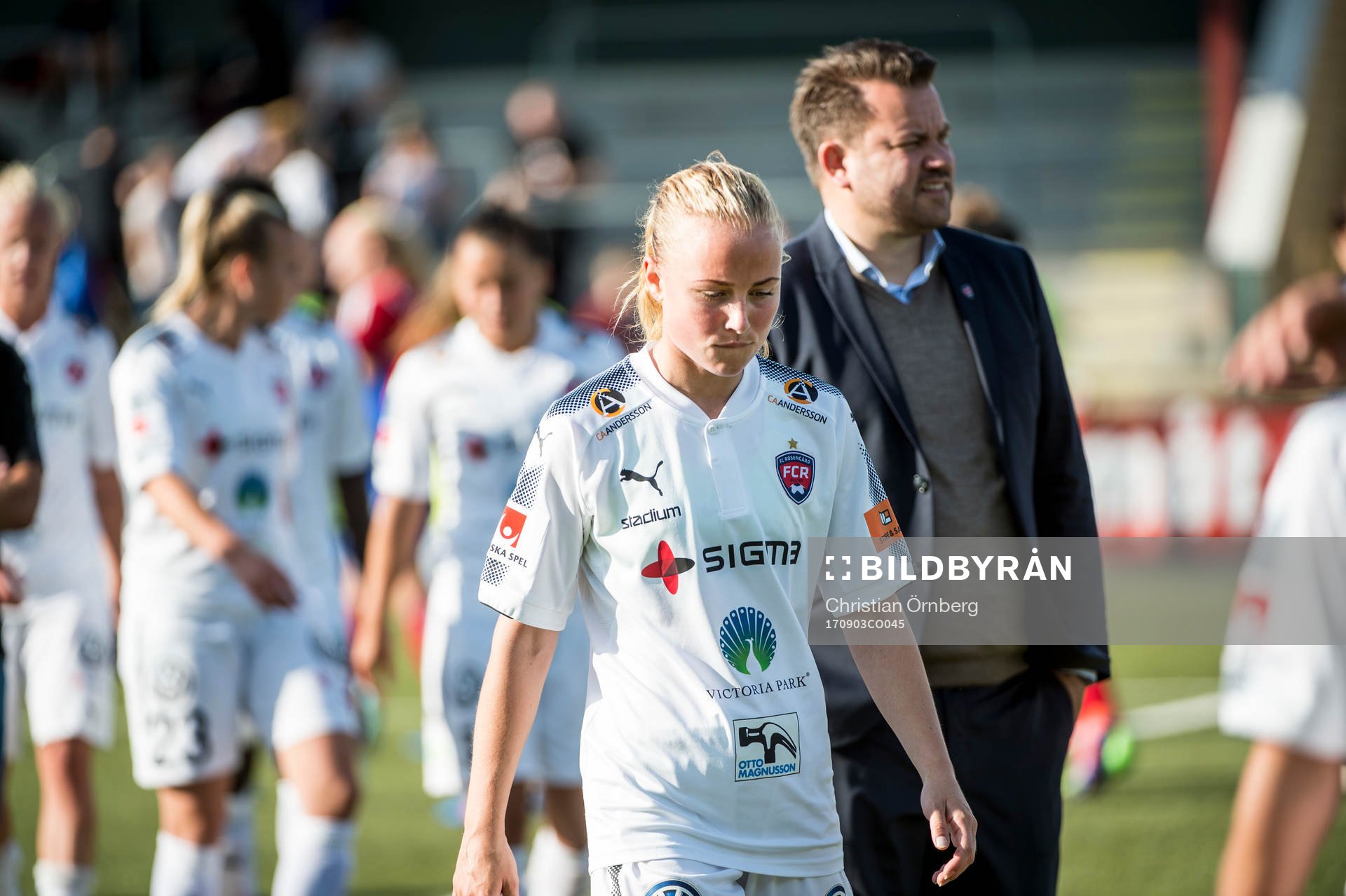 Rosengårds Ebba Wieder deppar