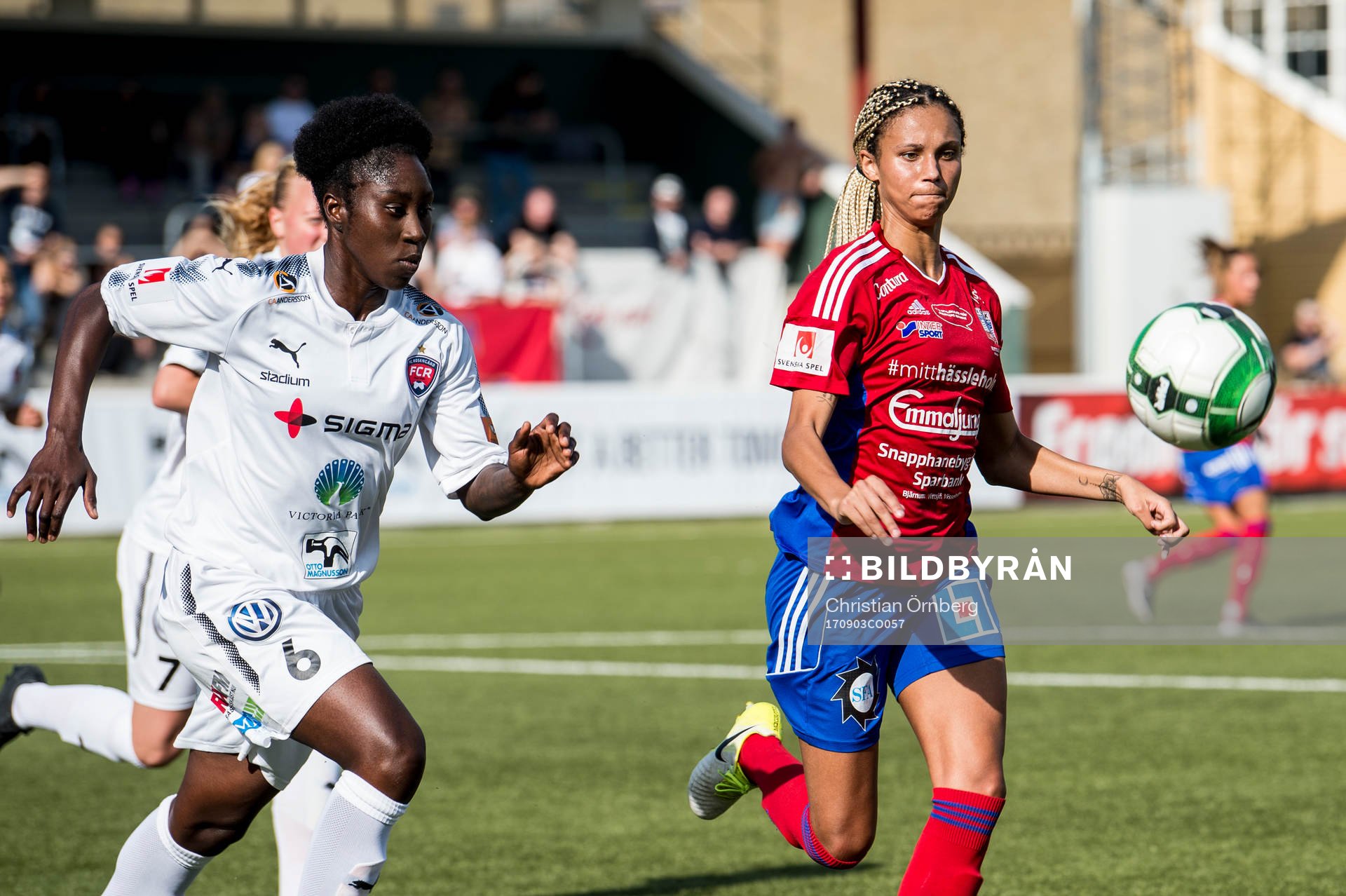 Rosengårds Anita Asante mot Vittsjös Genessee Daughetee