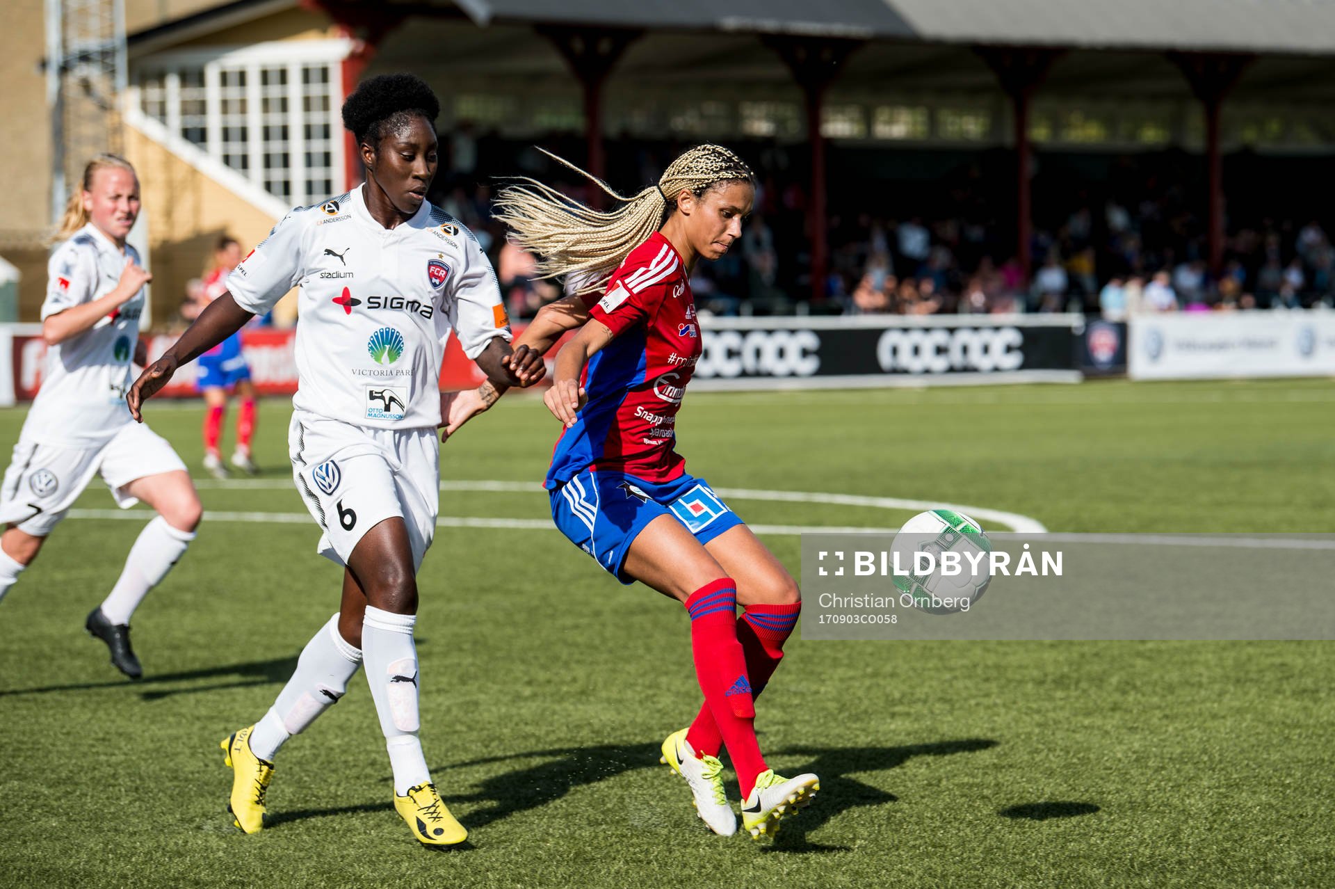 Rosengårds Anita Asante mot Vittsjös Genessee Daughetee