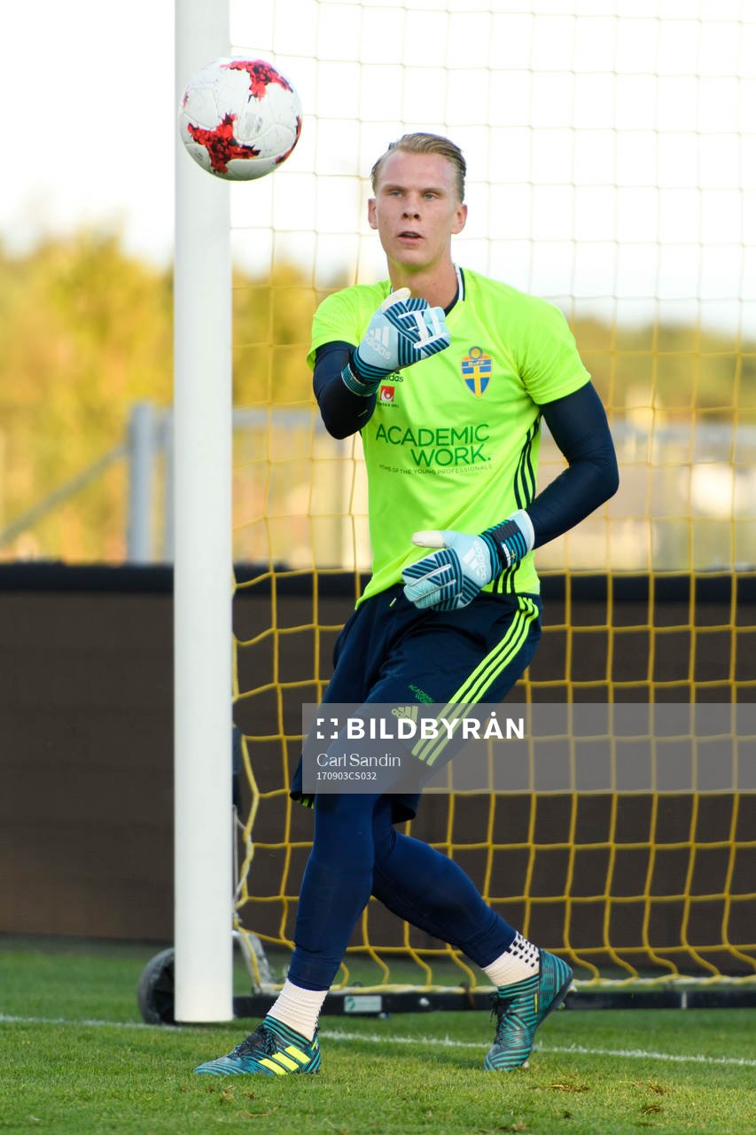 Målvakt Pontus Dahlberg