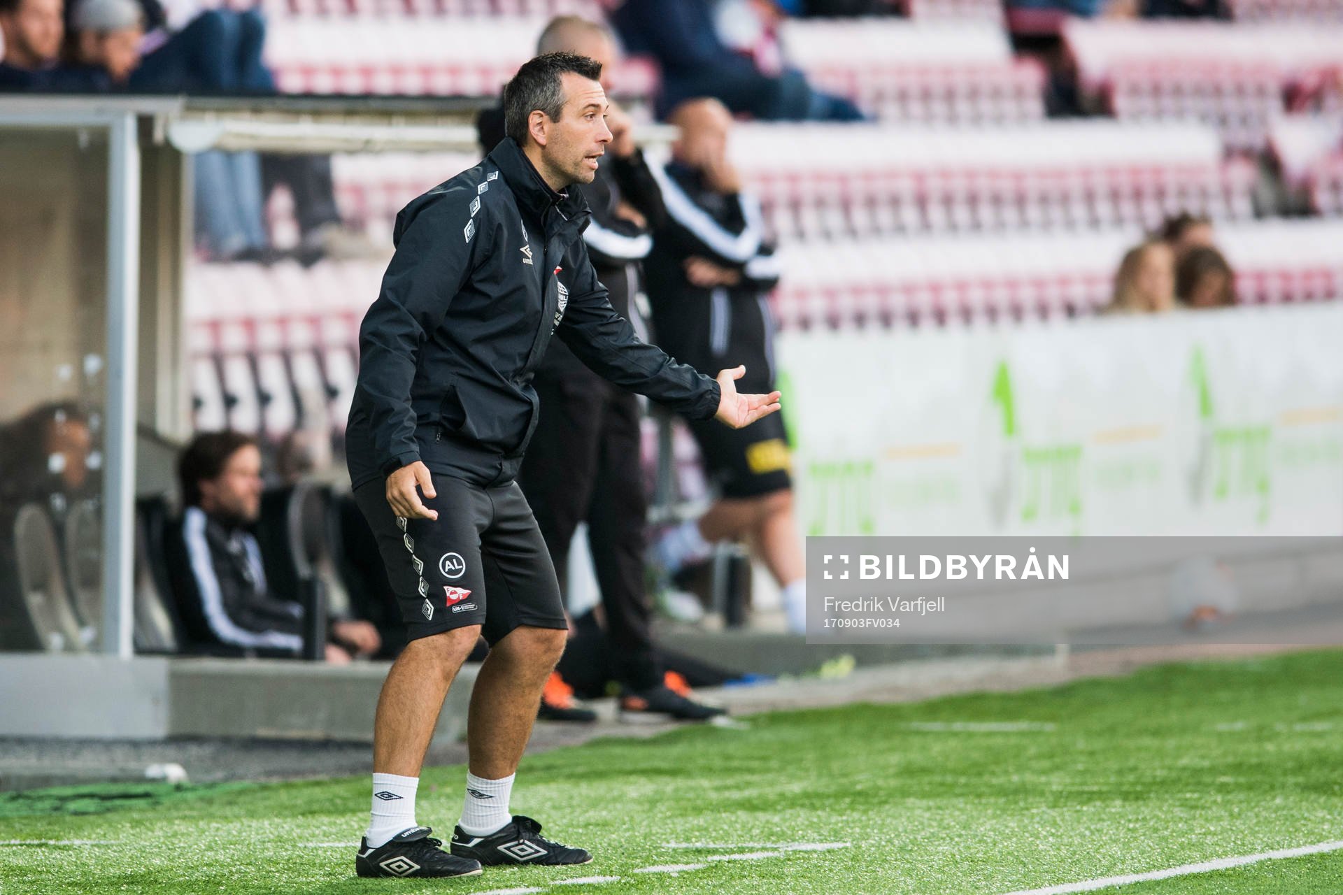 Coach Andrea Loberto of Fredrikstad
