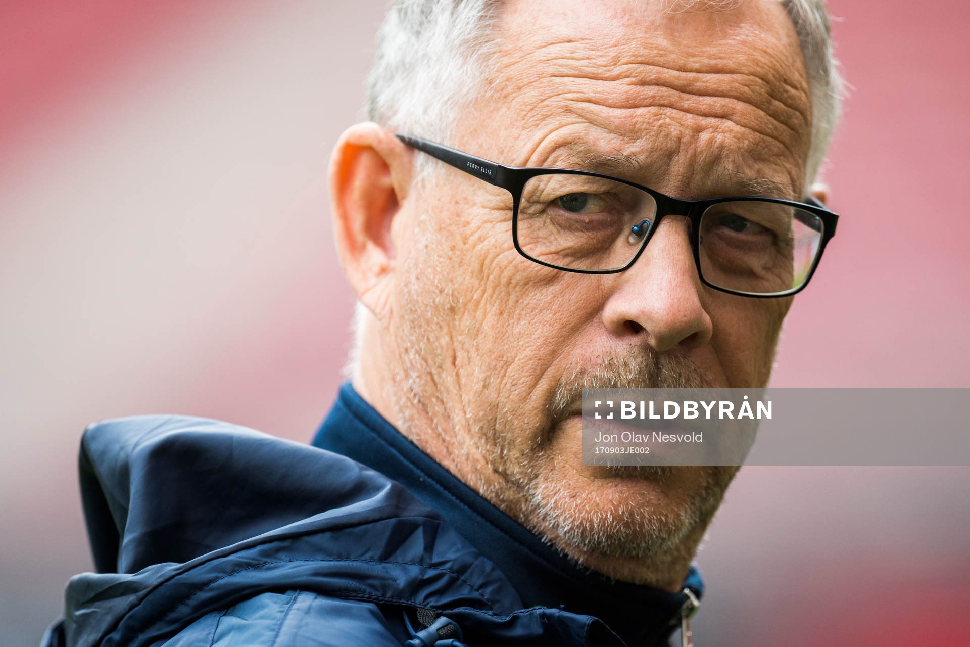 Lars Lagerbäck, head coach of Norway