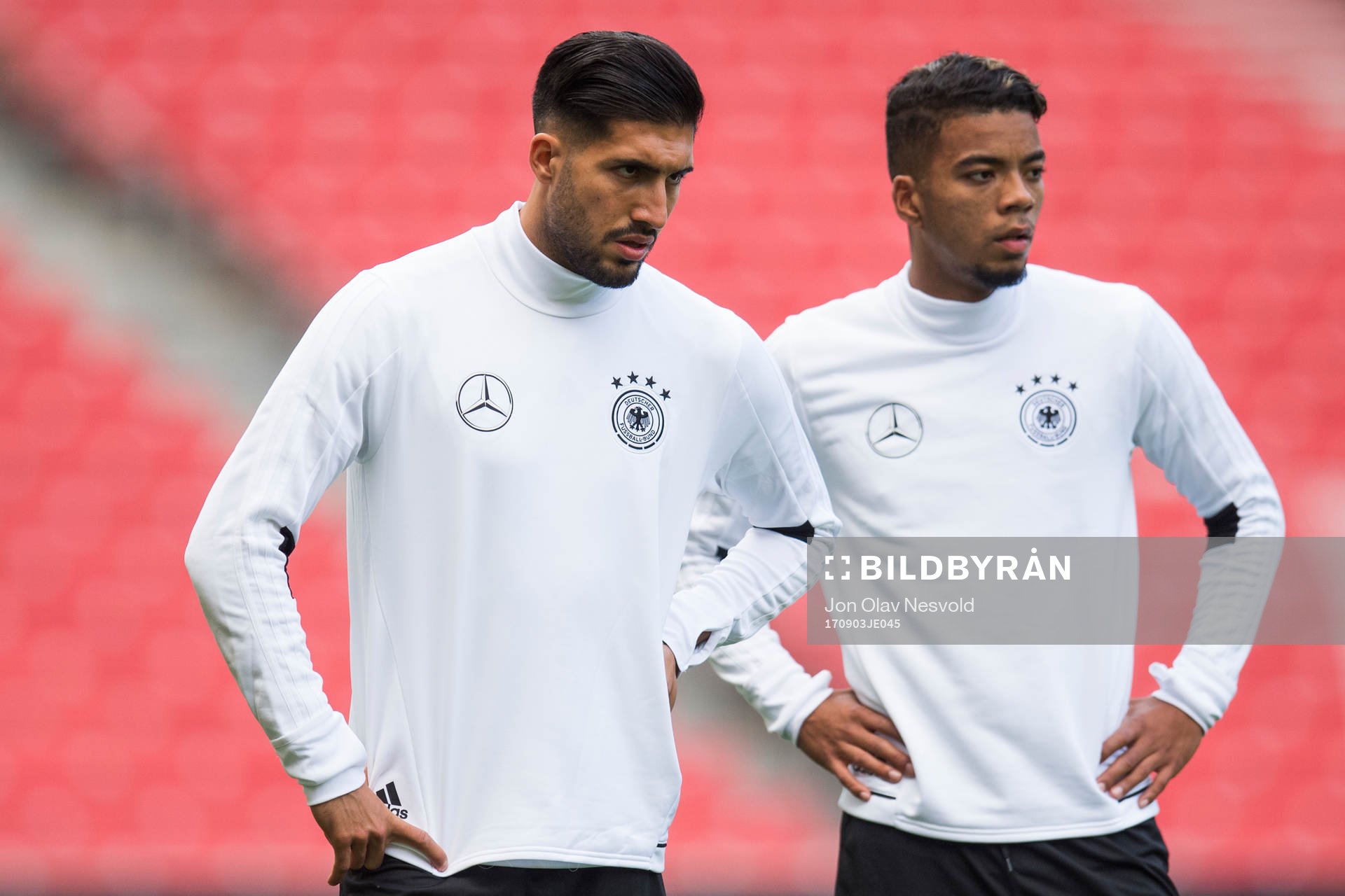 Emre Can during a training session on September 3, 2017 in Stuttgart.