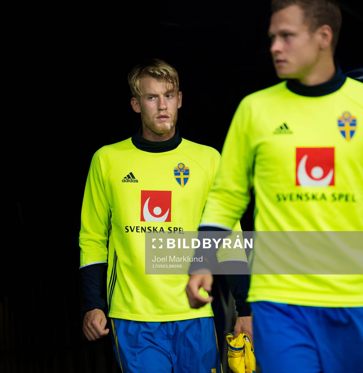Sveriges Filip Helander och Viktor Claesson