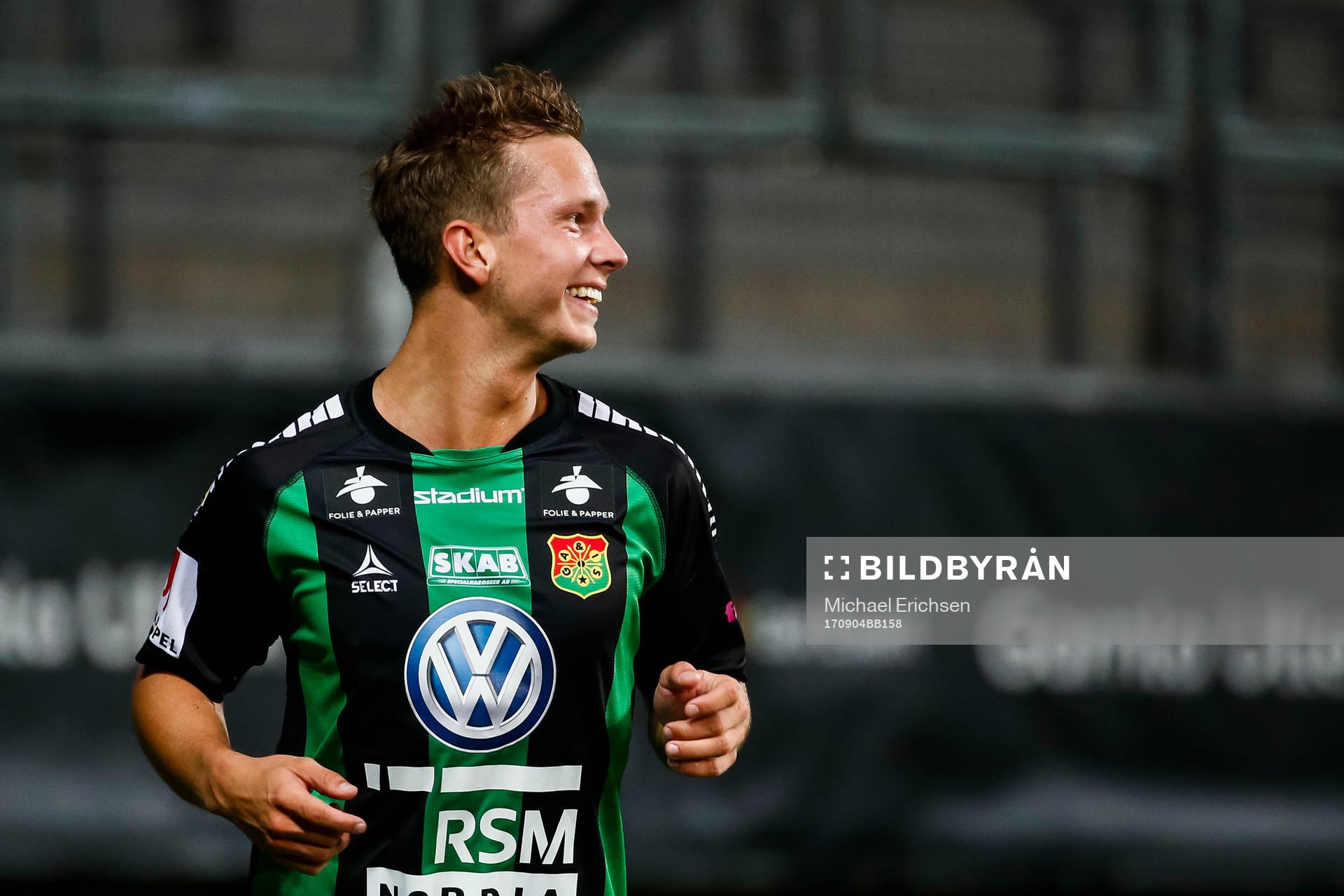 GAIS Simon Silverholt jublar