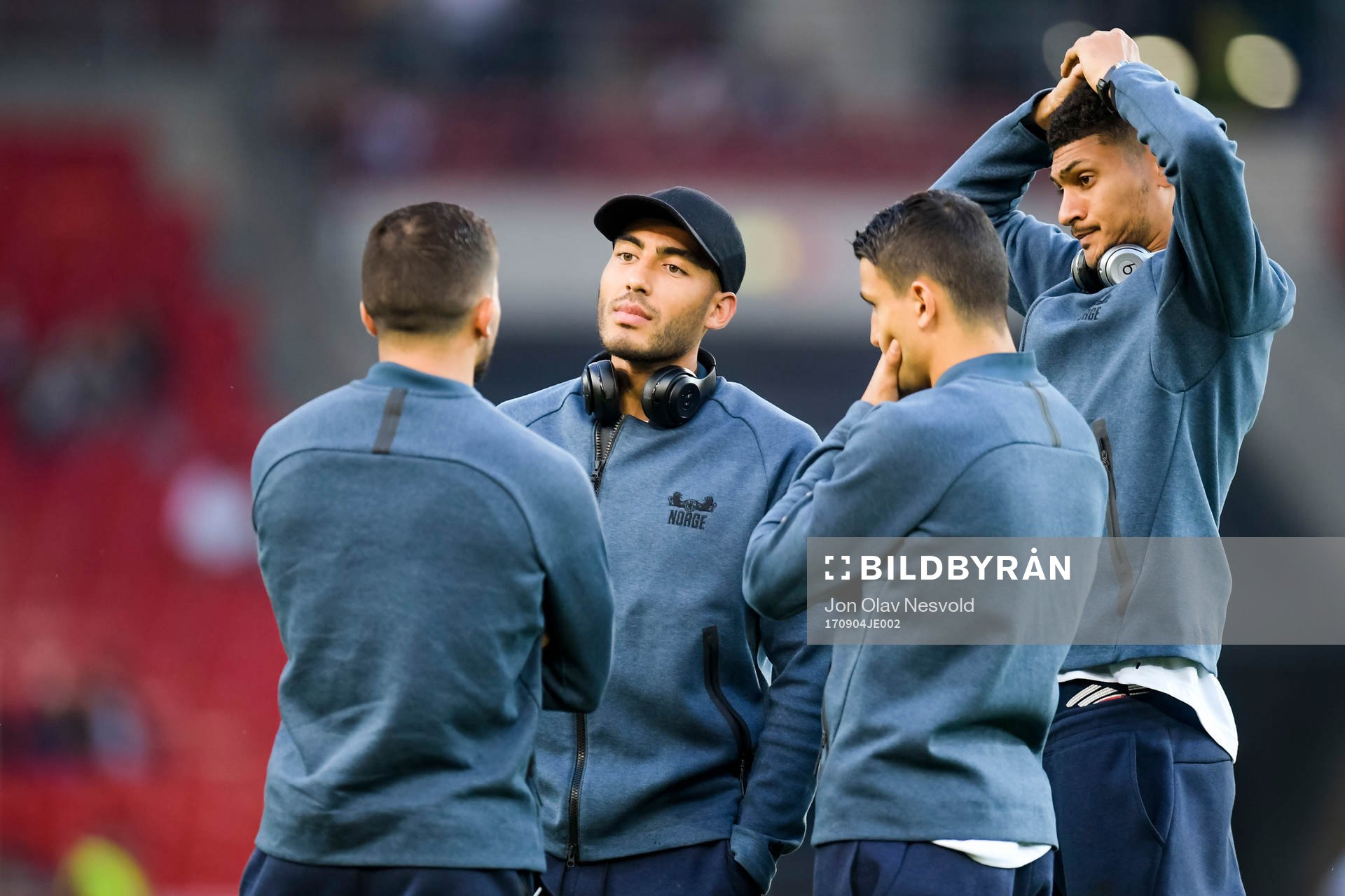 Haitam Aleesami , Mohamed Elyounoussi and Bjørn Maars
