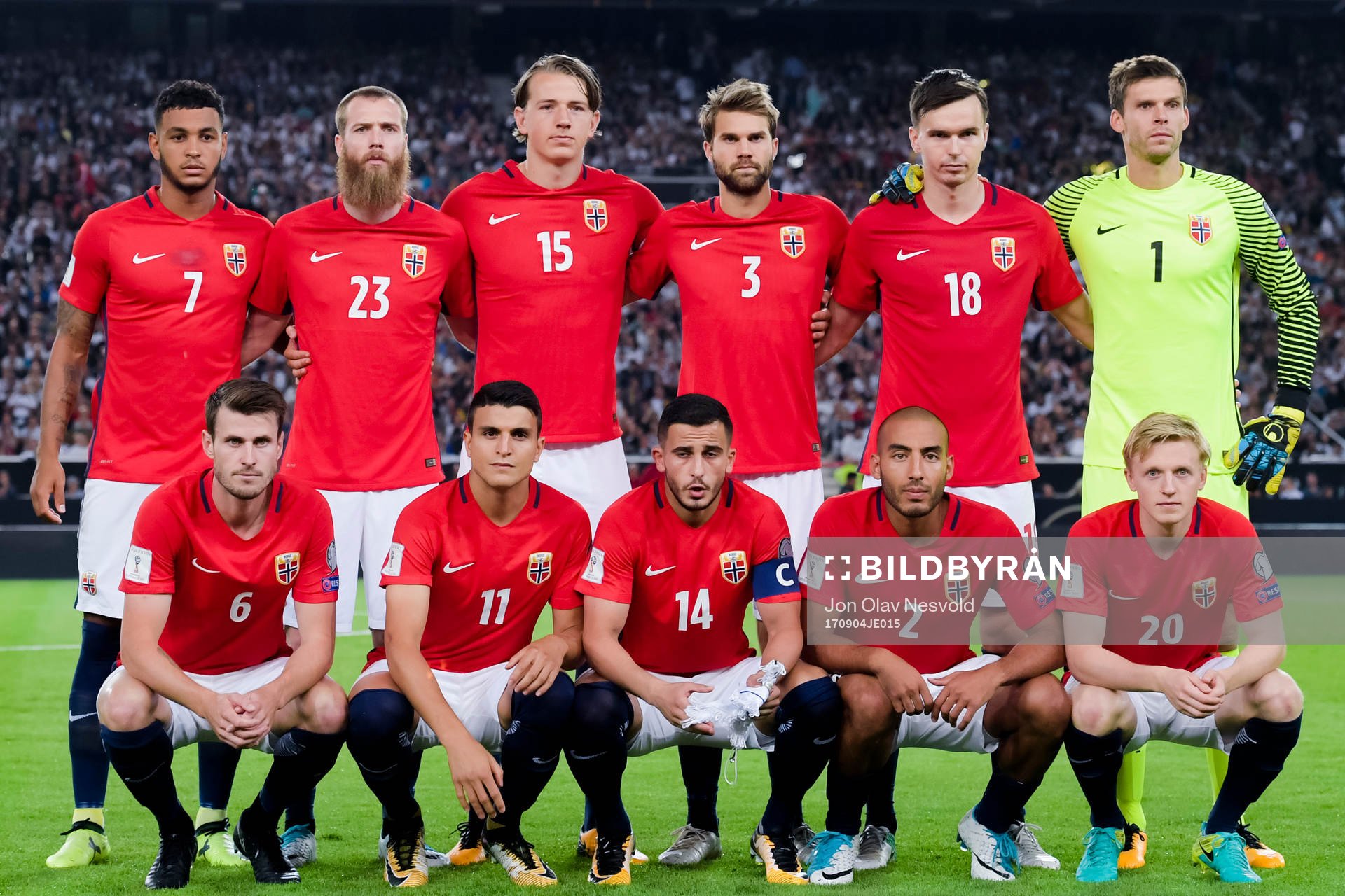 Joshua King , Jo Inge Berget , Sander Berge , Jørgen