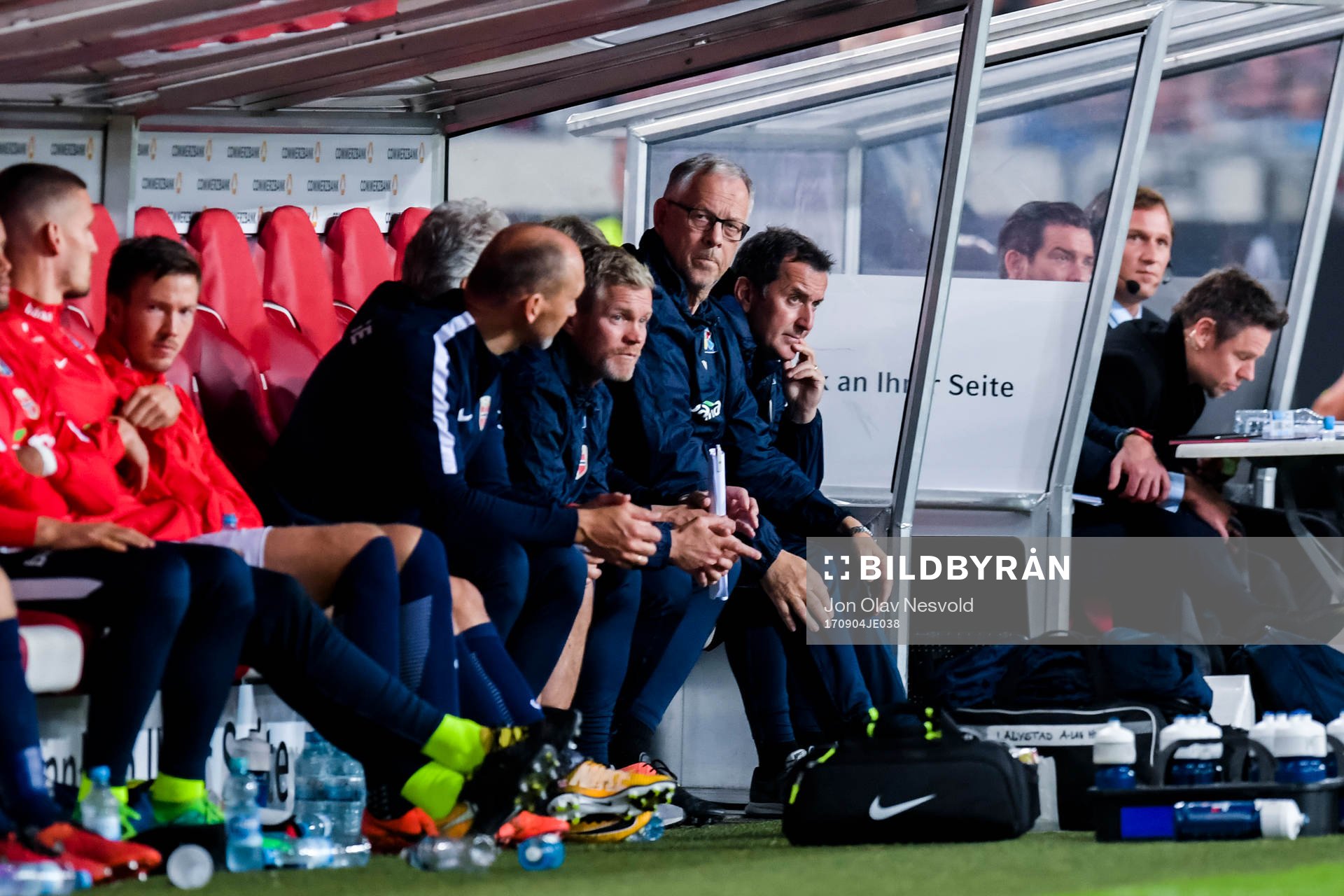 Lars Lagerbäck, head coach of Norway