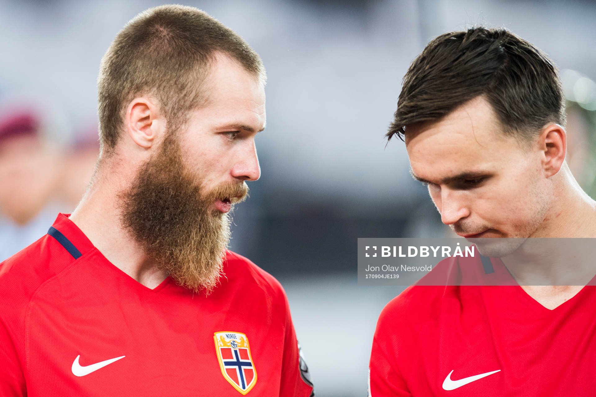 Jo Inge Berget and Ole Selnæs of Norway