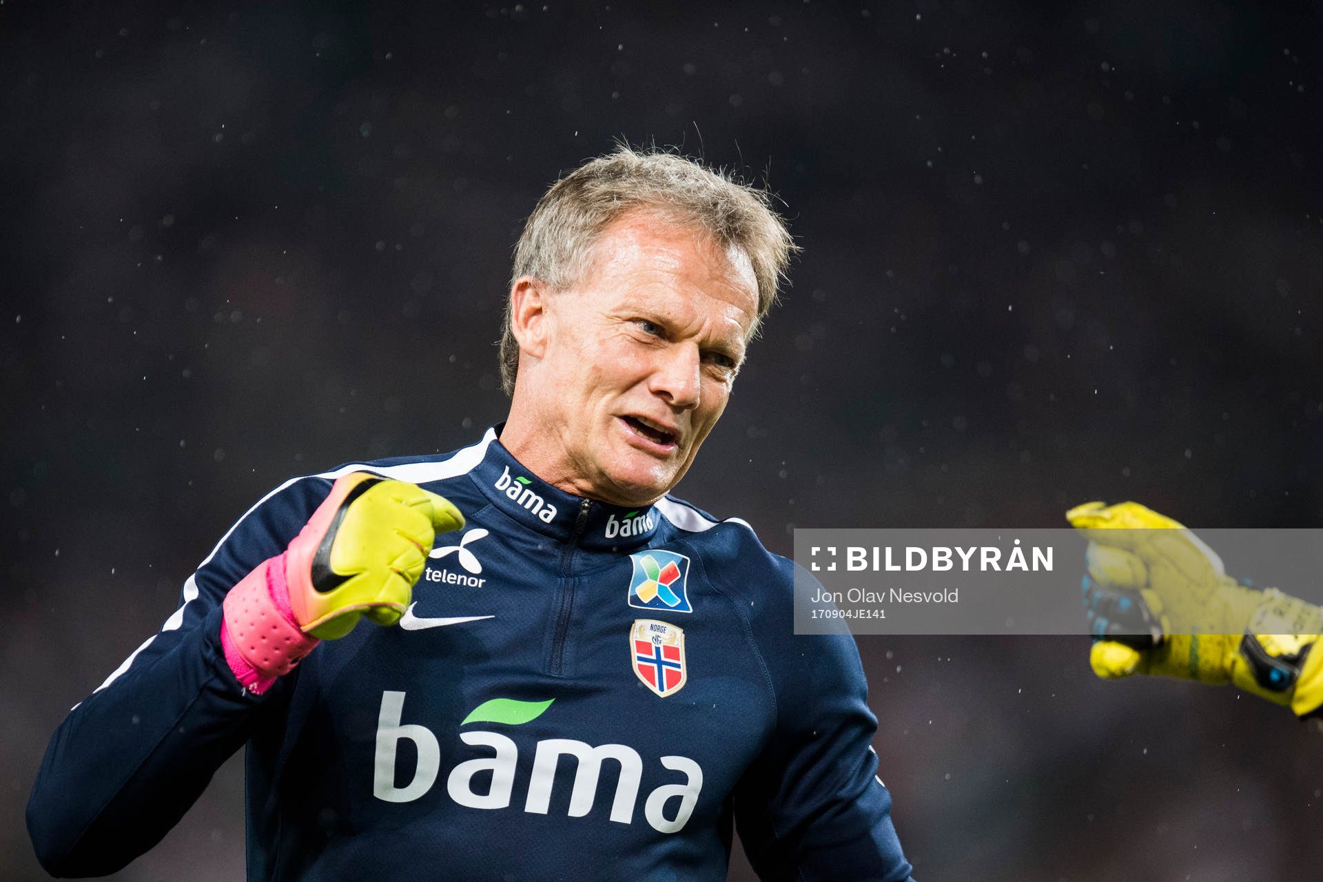 Goalkeeper coach Frode Grodås