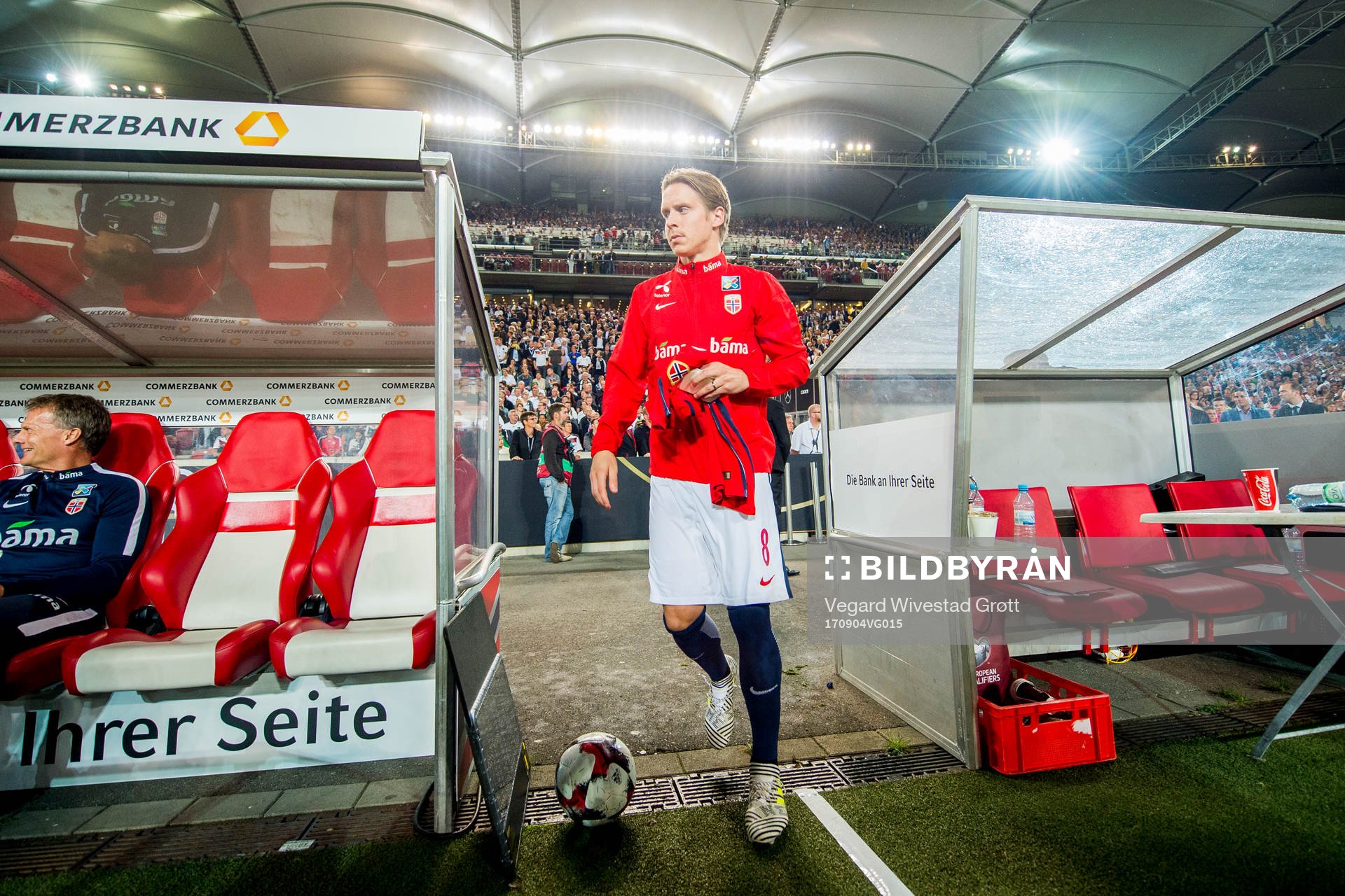 Stefan Johansen of Norway