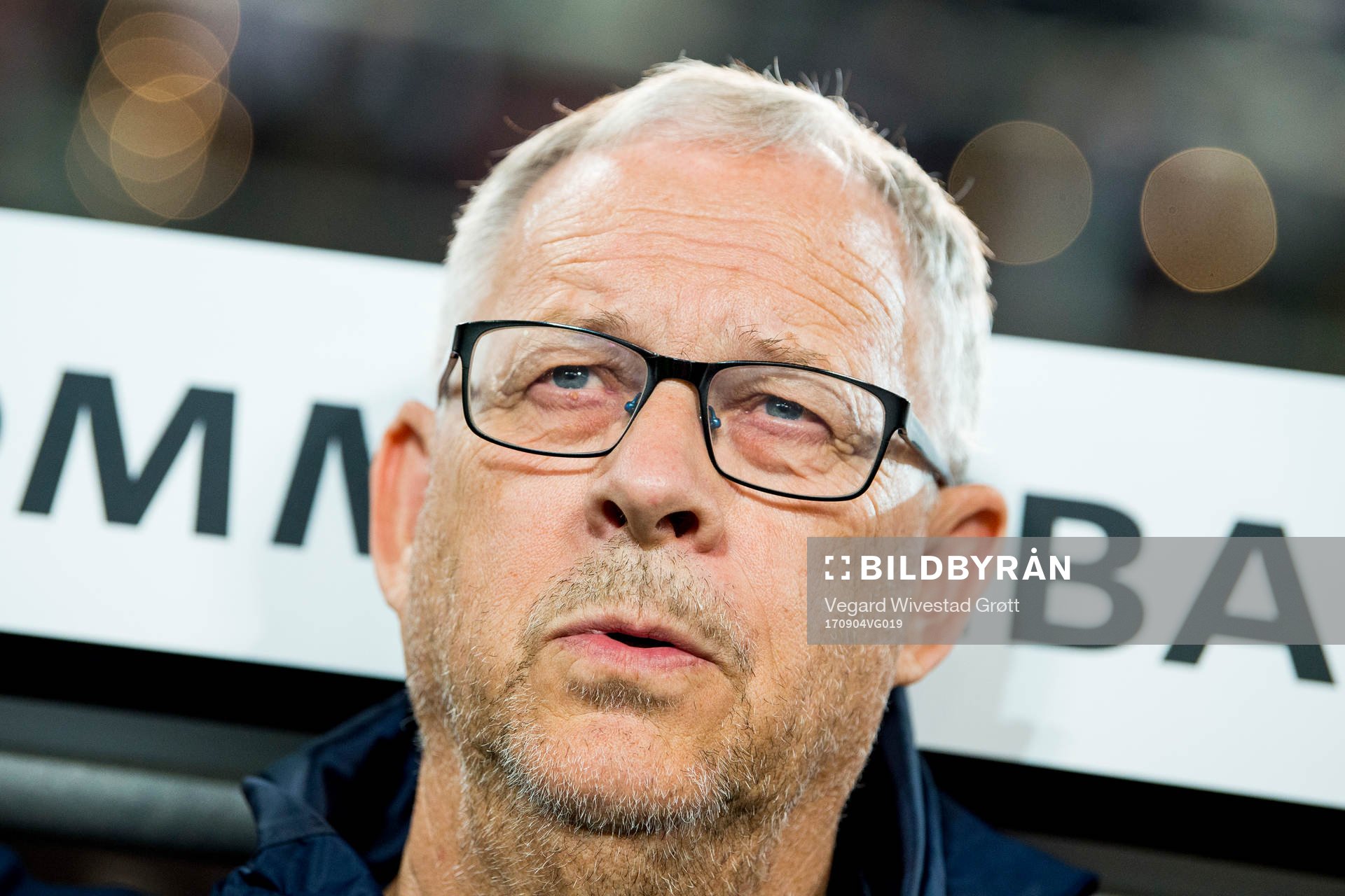Lars Lagerbäck, head coach of Norway