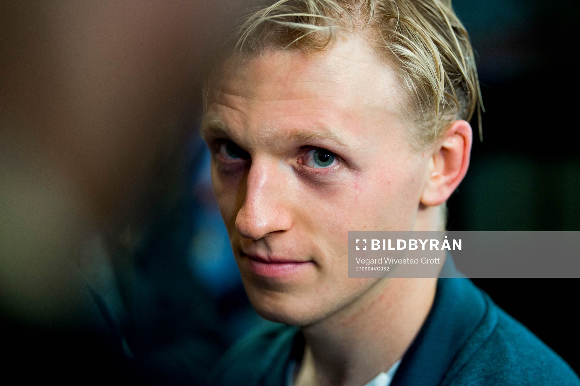 Mats Møller Dæhli of Norway speaks to the press