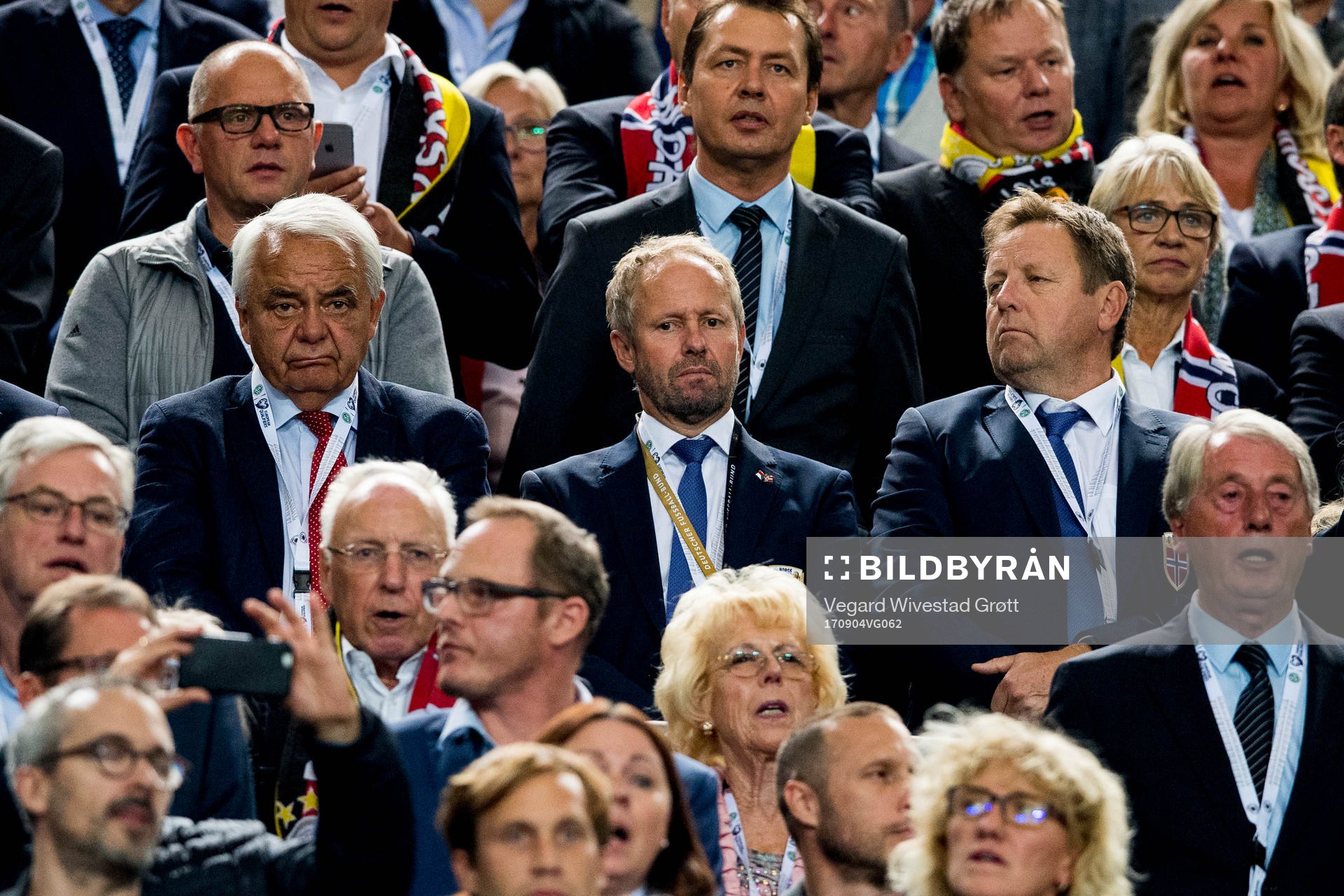 Per Ravn Omdal, Pål Bjerketvedt, general secretary of the
