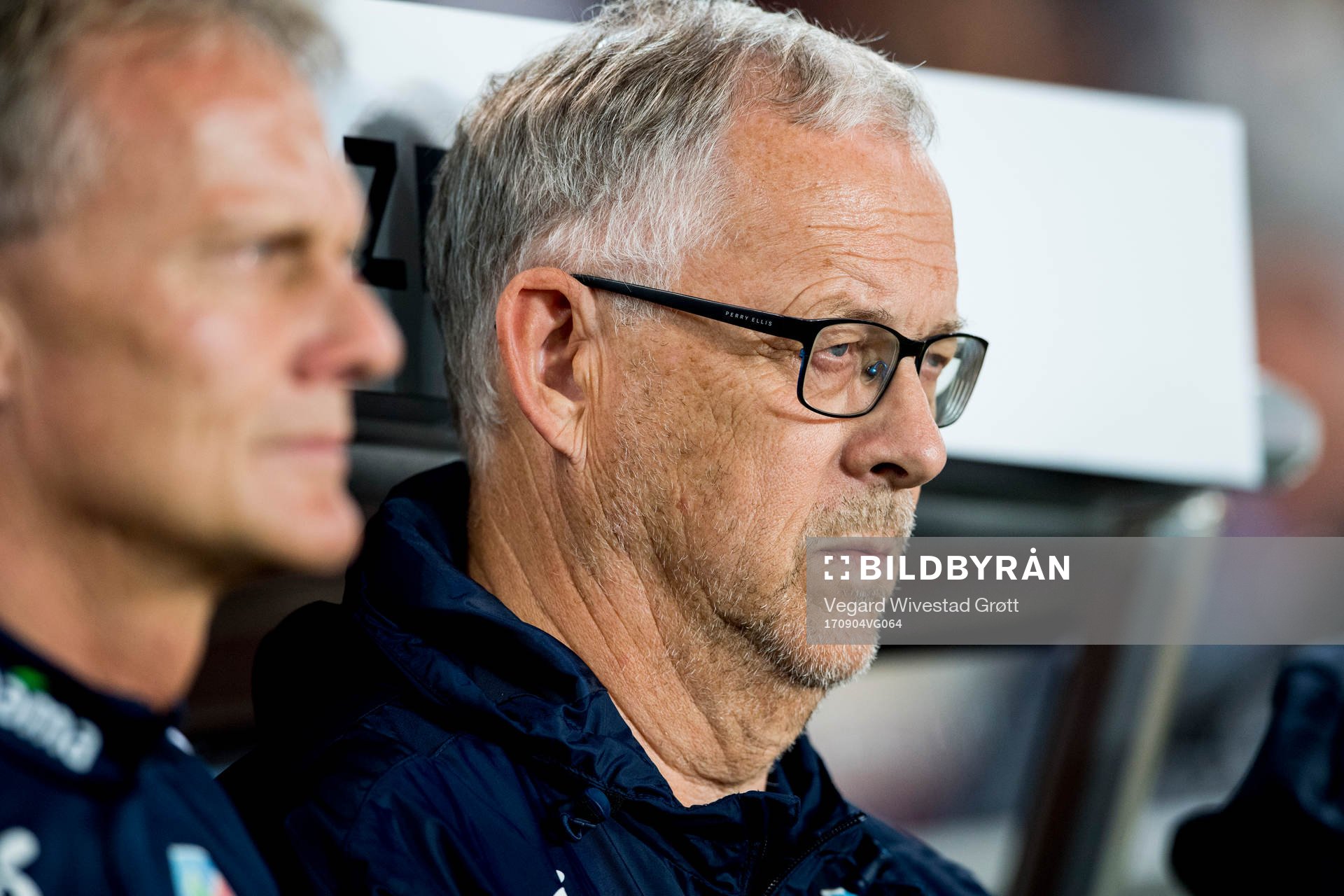 Lars Lagerbäck, head coach of Norway