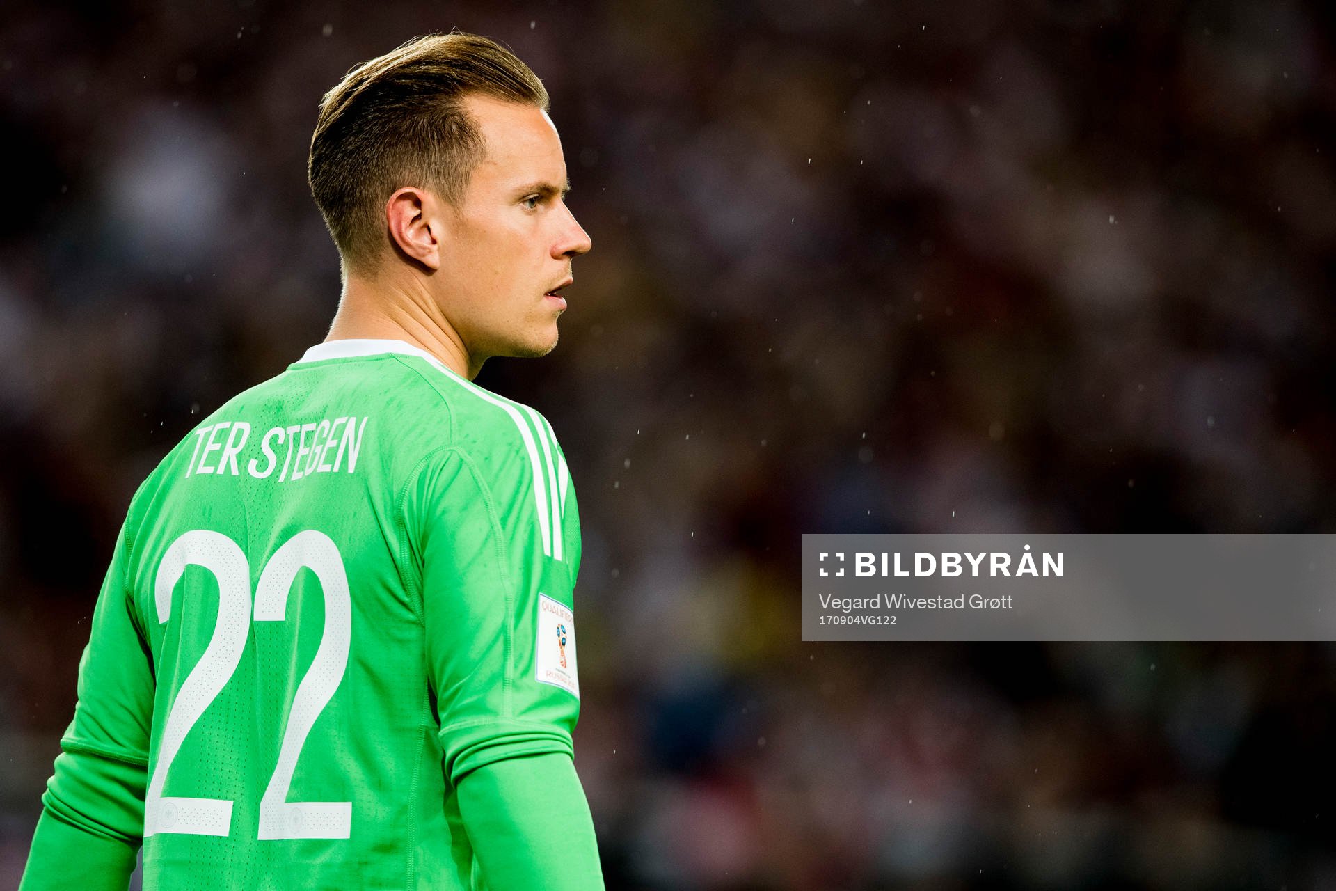 Goalkeeper Marc-André ter Stegen of Germany
