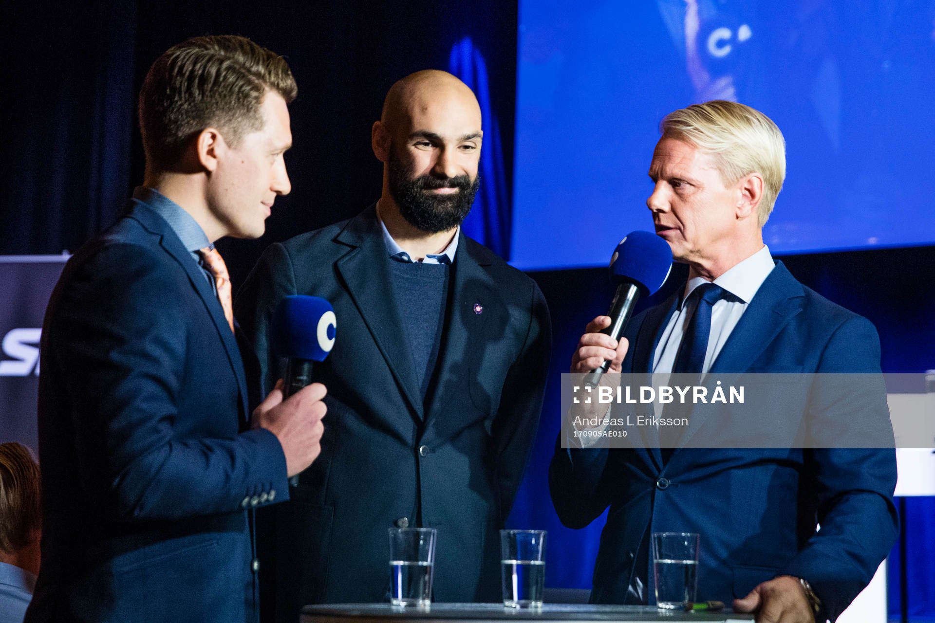 Växjös tränar Sam Hallam och Daniel Rahimi