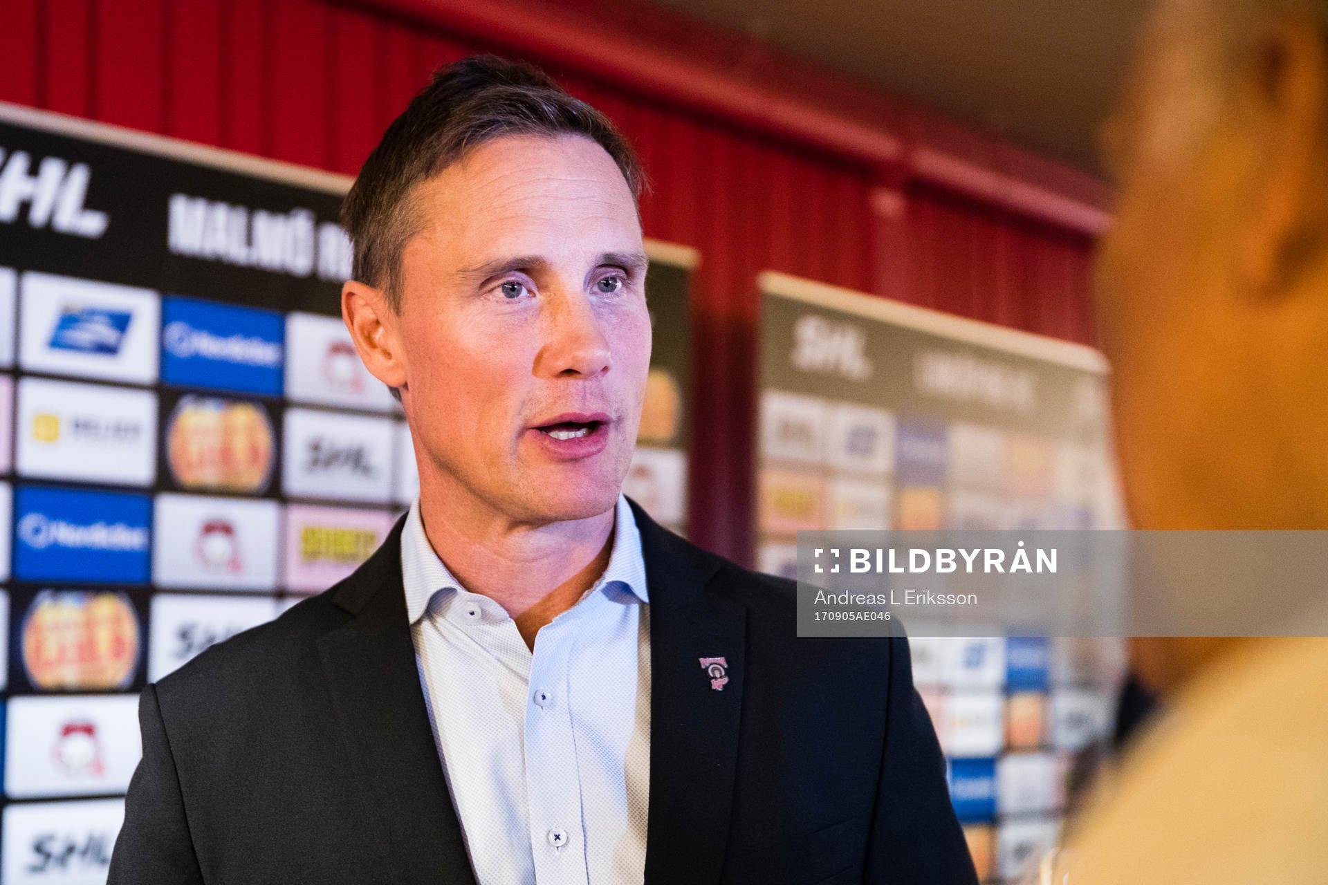 Frölundas tränare Roger Rönnberg