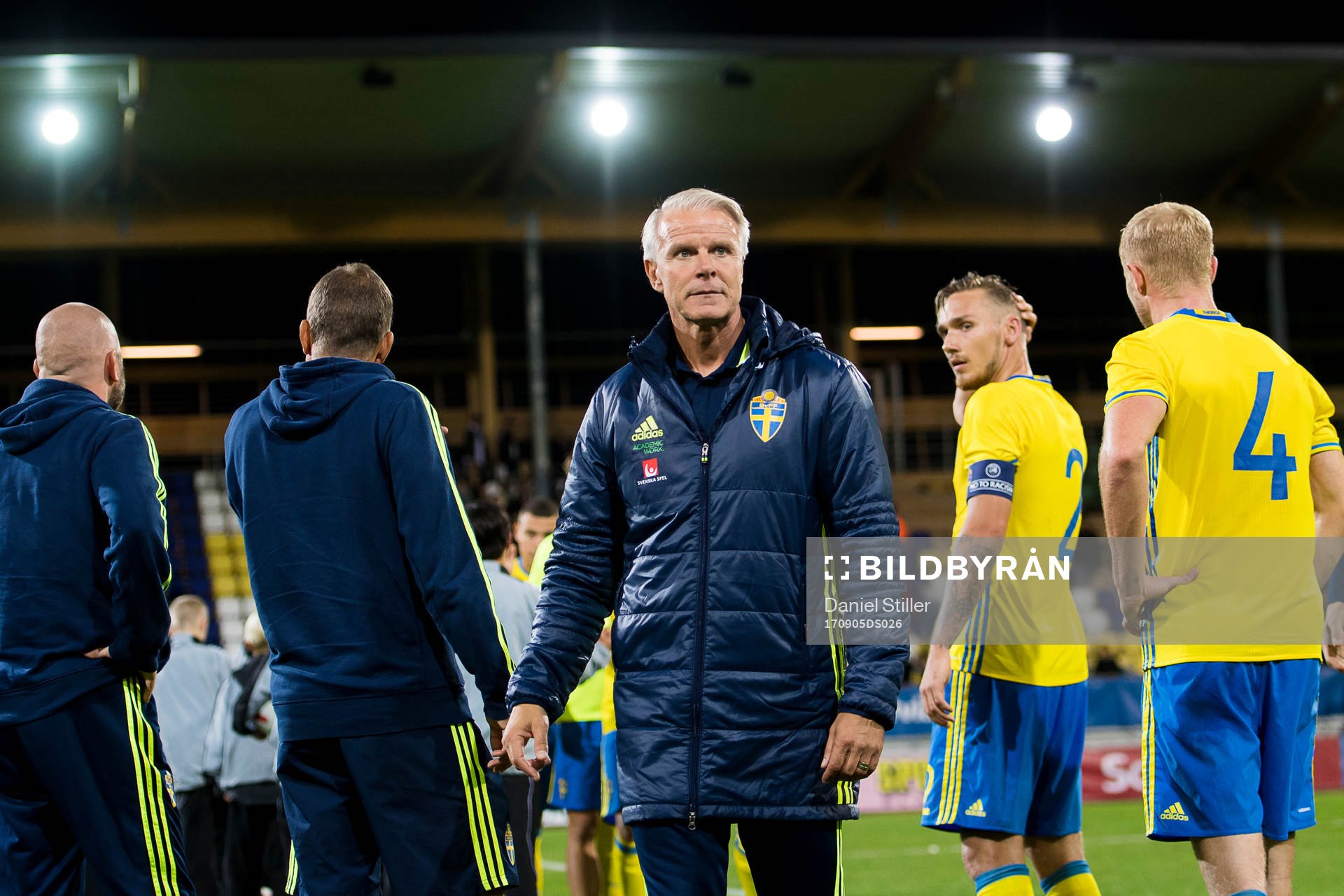 Sveriges förbundskapten Roland Nilsson