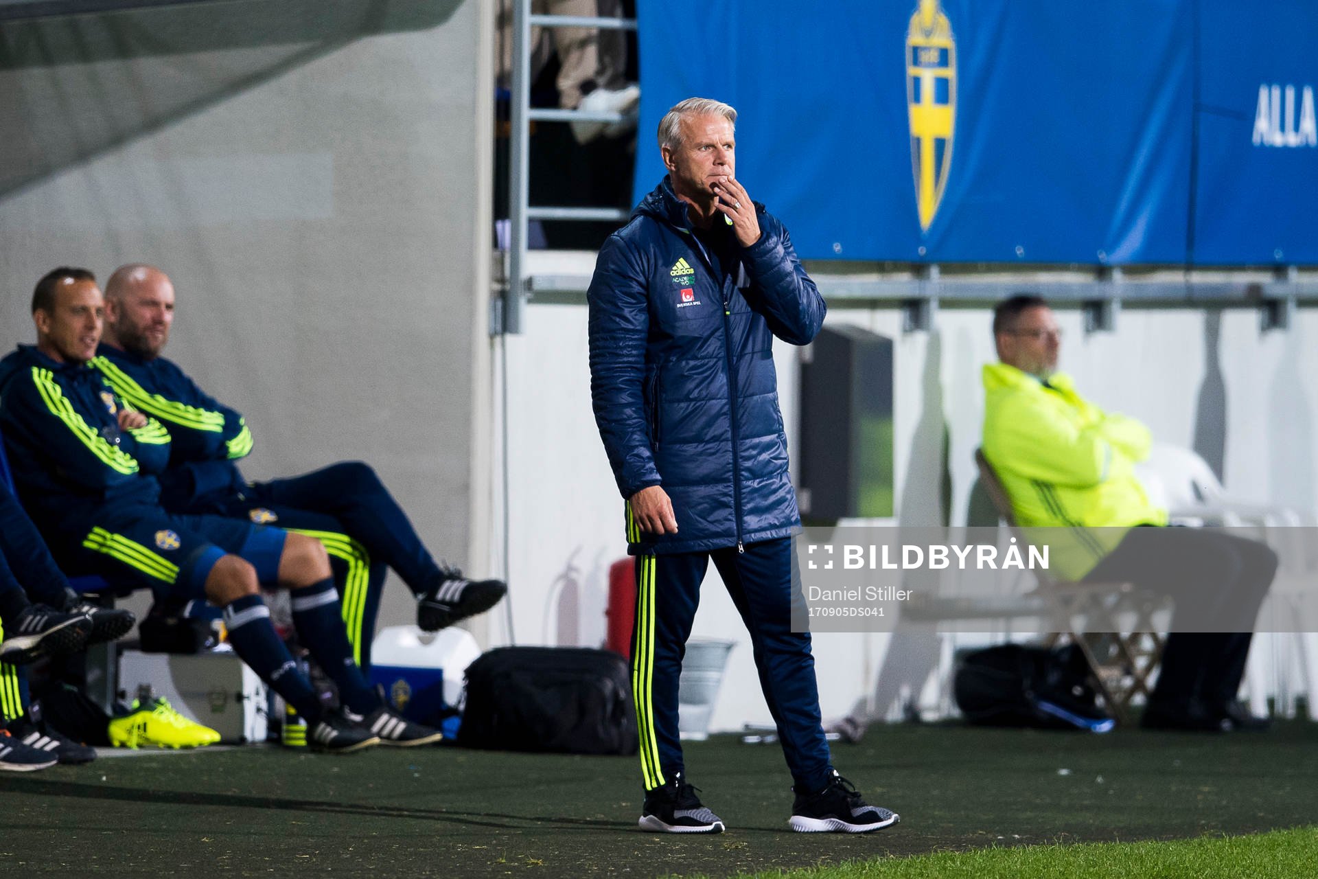 Sveriges förbundskapten Roland Nilsson