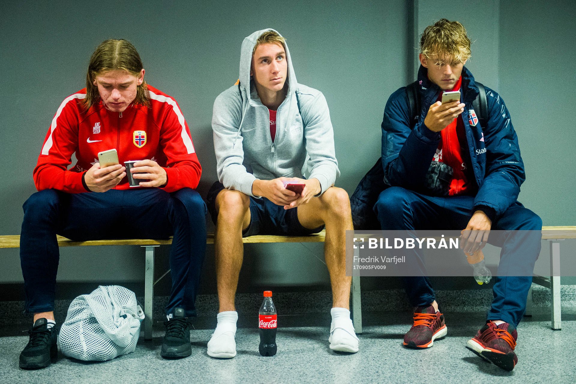 Julian Ryerson, Dennis Tørset Johnsen and Birk Risa