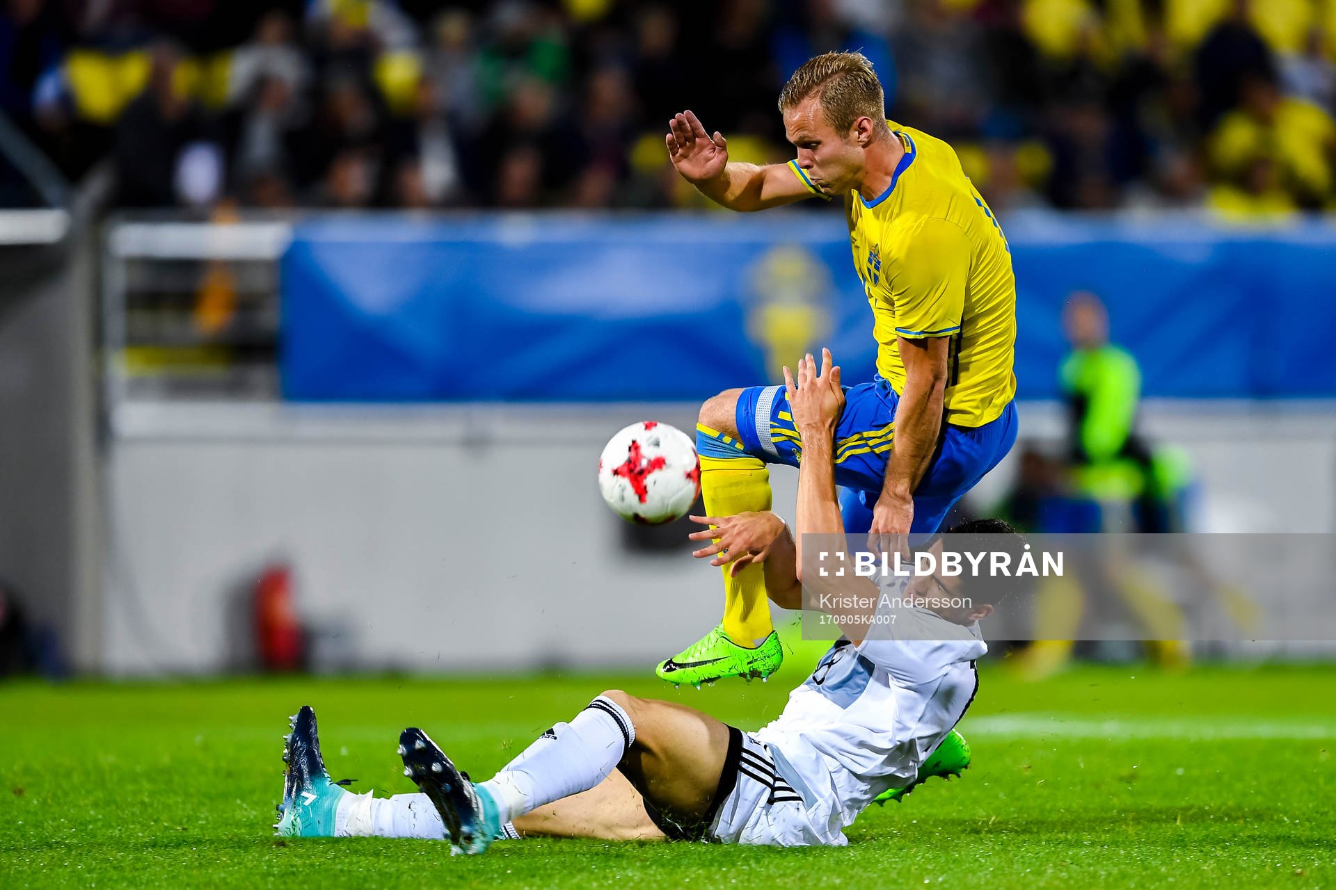 Sveriges Gustav Engvall och Cyperns Panagiotis Artymatas