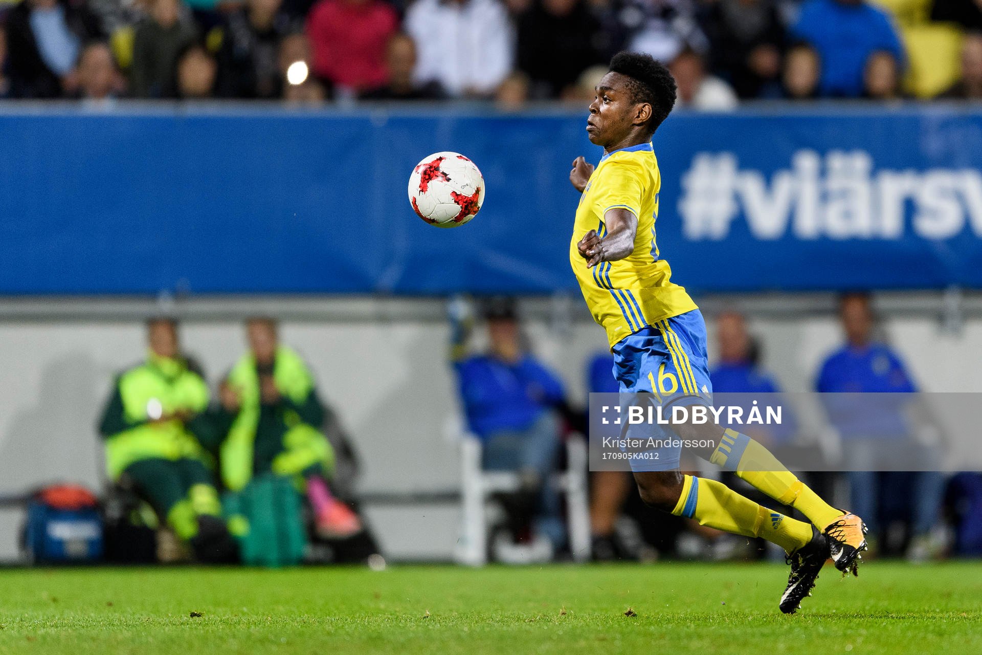 Sveriges Joel Asoro