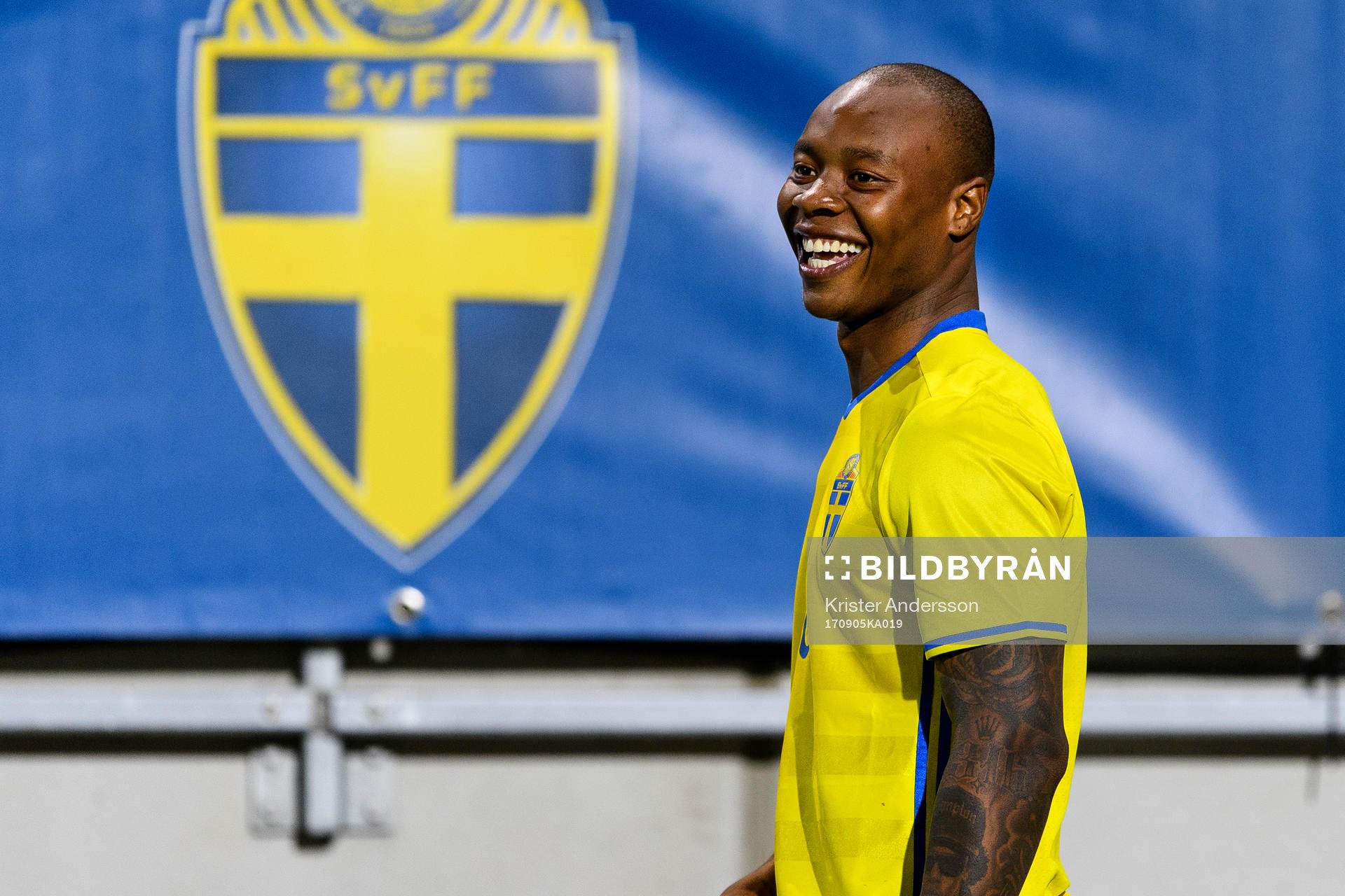 Sveriges Carlos Strandberg jublar