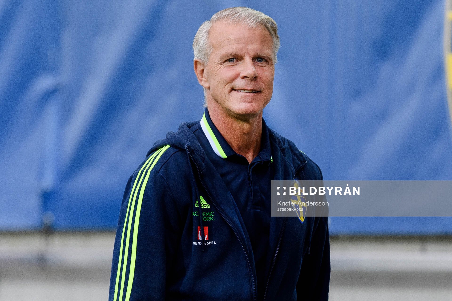 Sveriges förbundskapten Roland Nilsson
